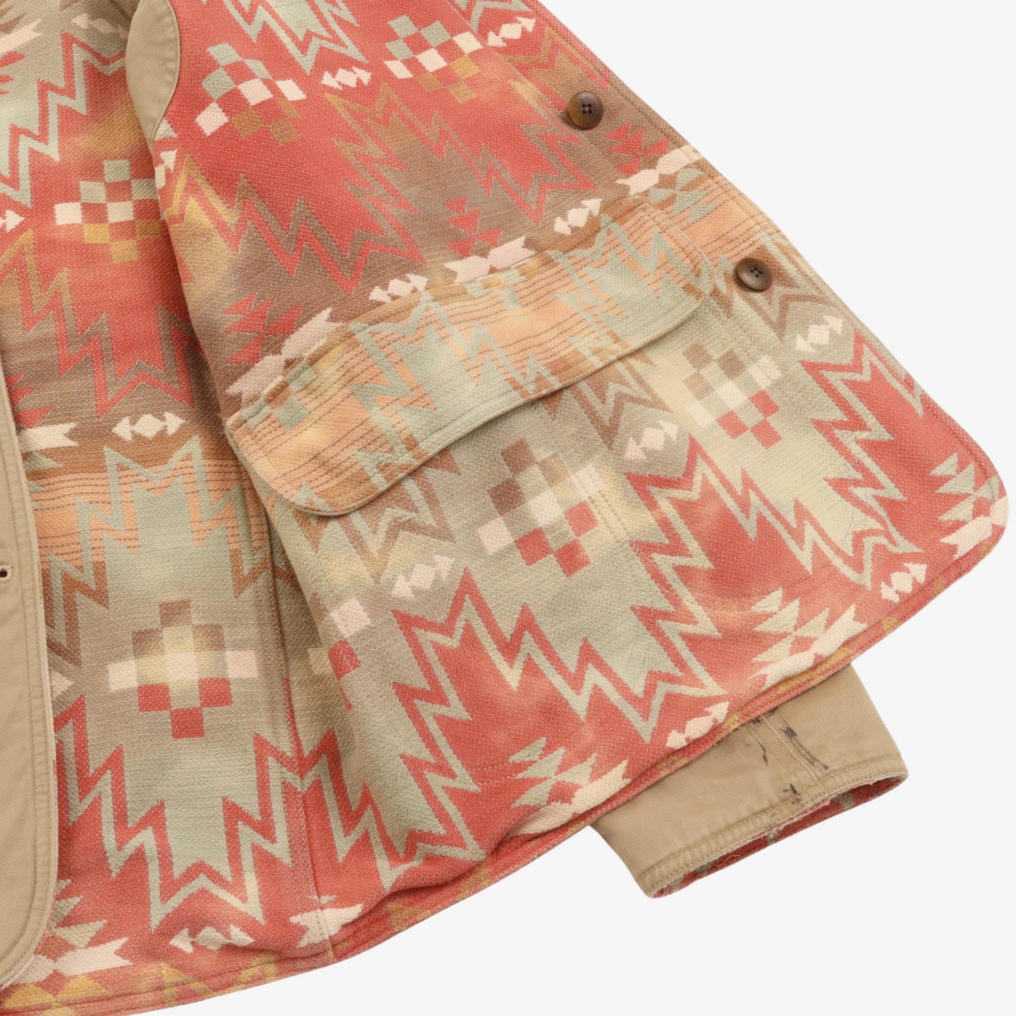 Reversible Aztec Chore Jacket