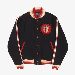 Vintage Bobsled Team Lake Placid Varsity Jacket