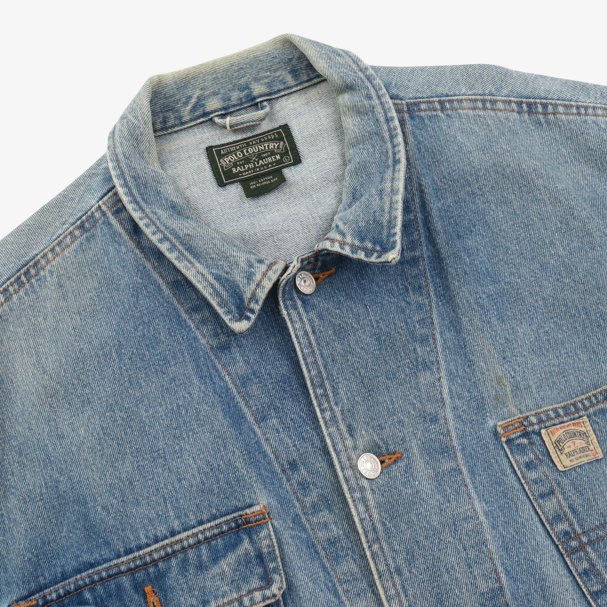 Denim Trucker Chore Jacket