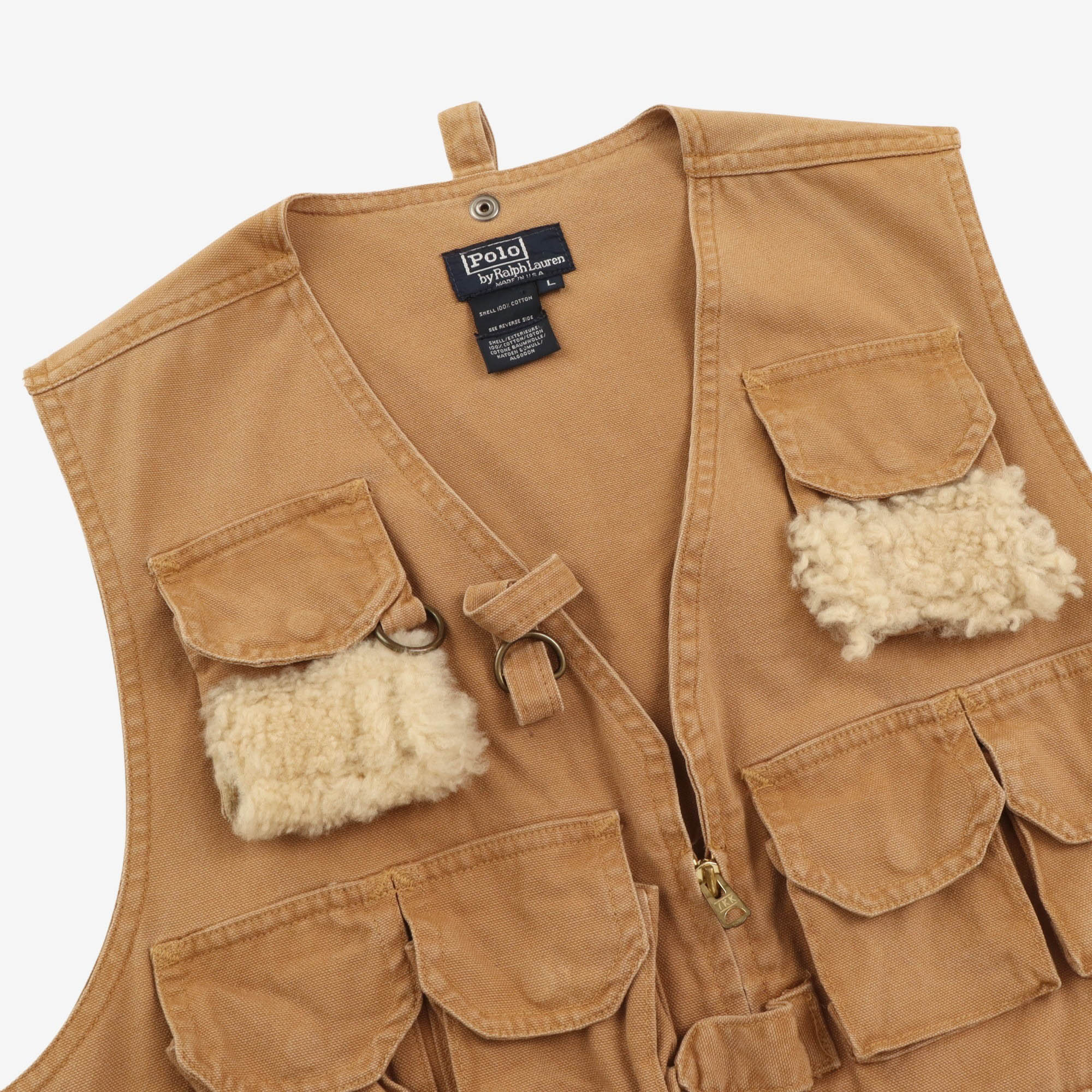 Fishing Utility Vest Cargo Jacket