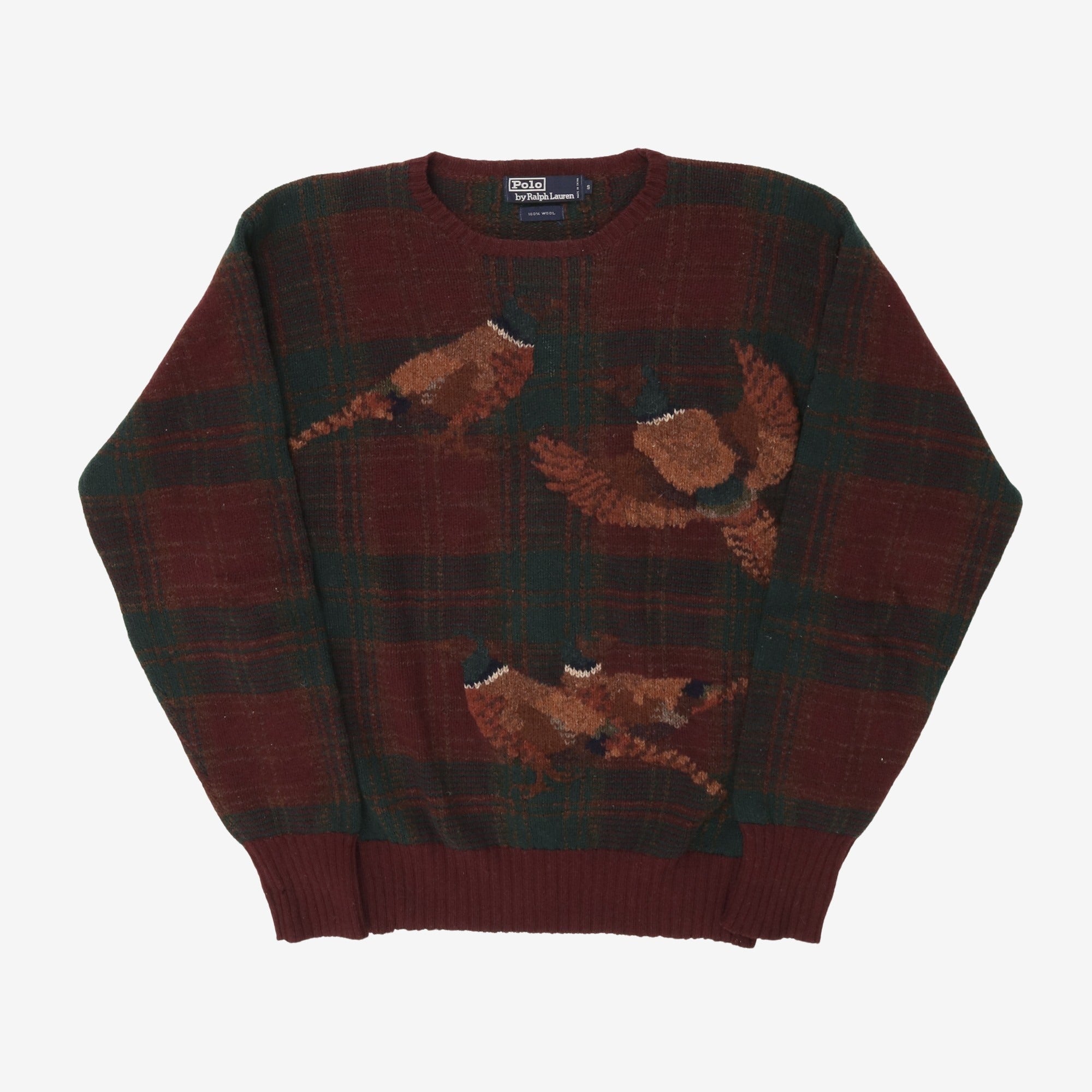 Vintage Pheasant Knit Jumper