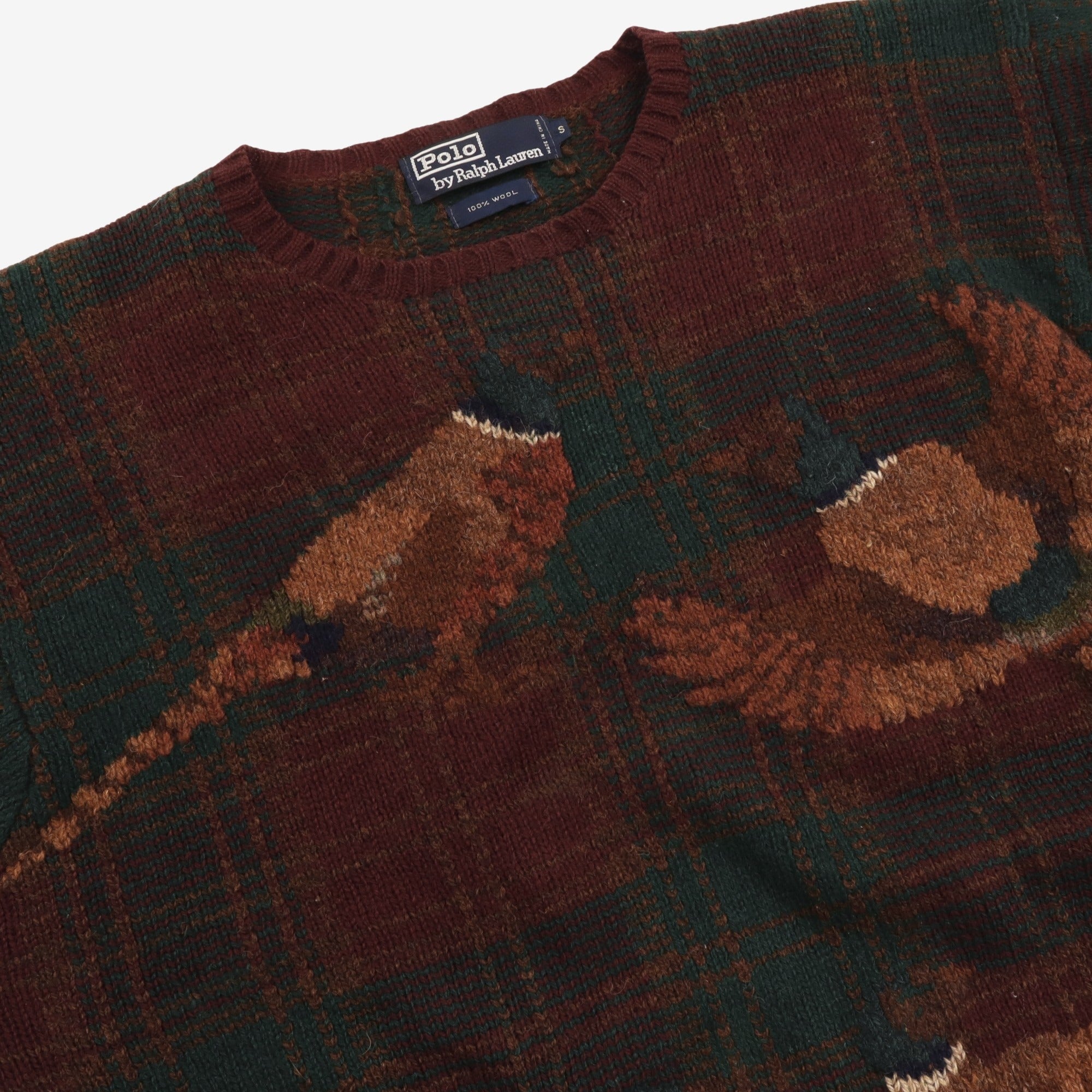 Vintage Pheasant Knit Jumper
