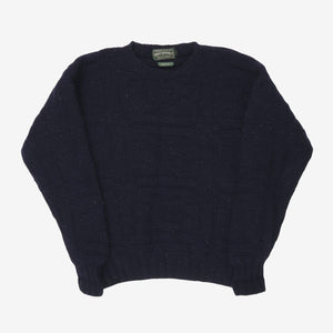Vintage Country Star Pattern Cable Knit Jumper