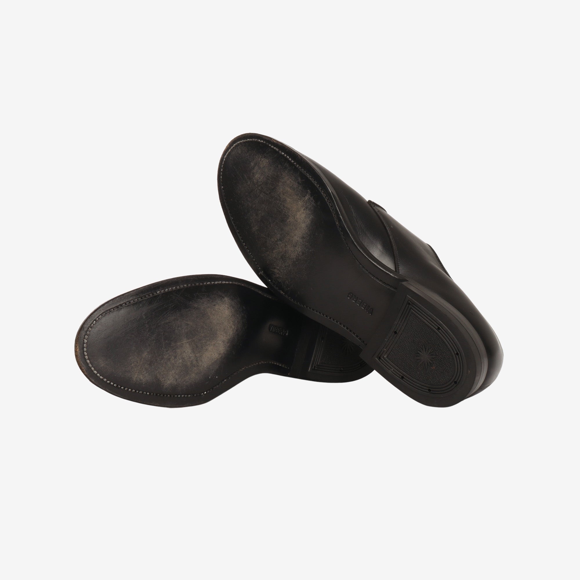 Regent Monk Strap - Black Leather (1905 Last) (Worn)