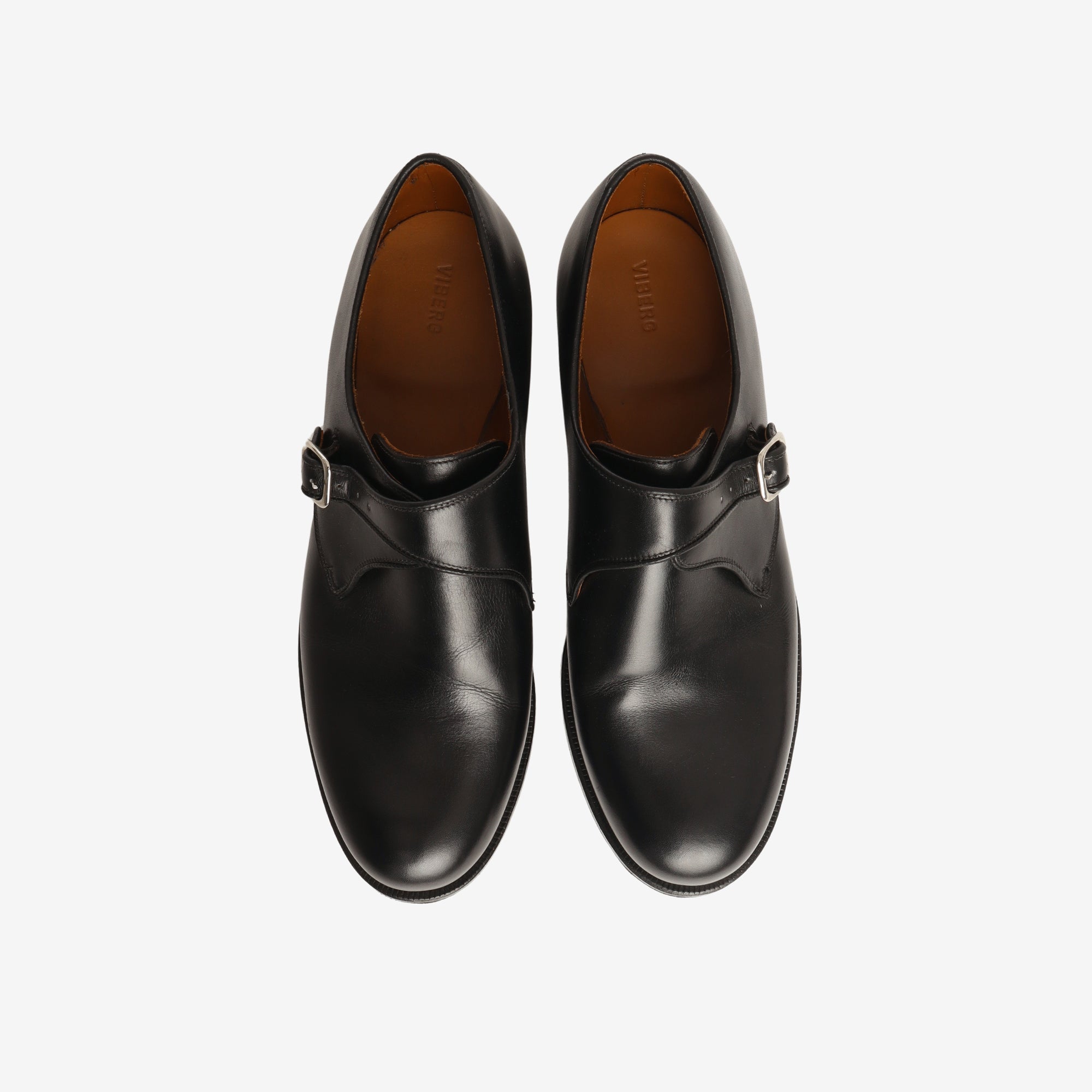Regent Monk Strap - Black Leather (1905 Last) (Worn)