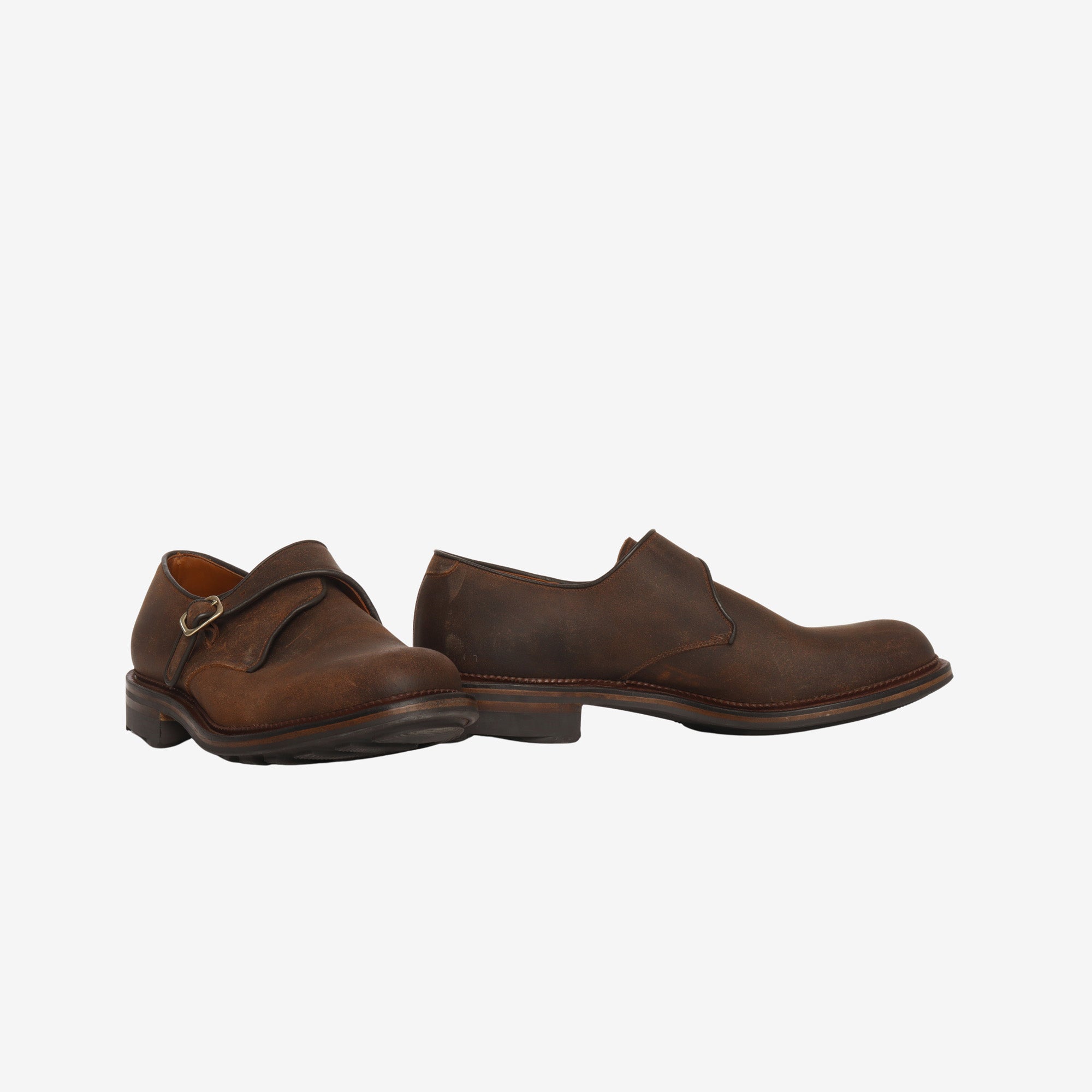 Regent Monk Strap - Brown Wax (1905 Last)
