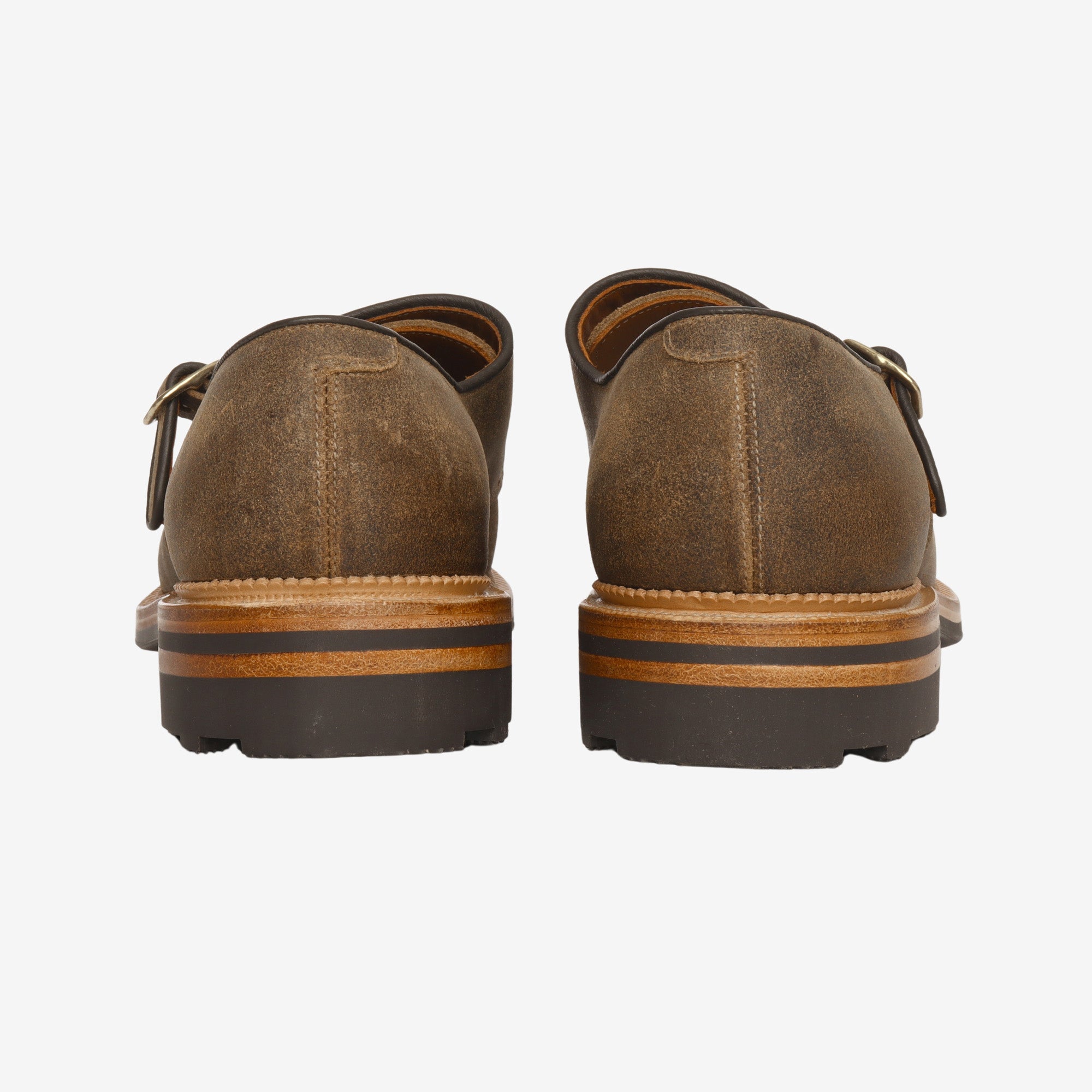 Regent Monk Strap - Green Wax (1905 Last)