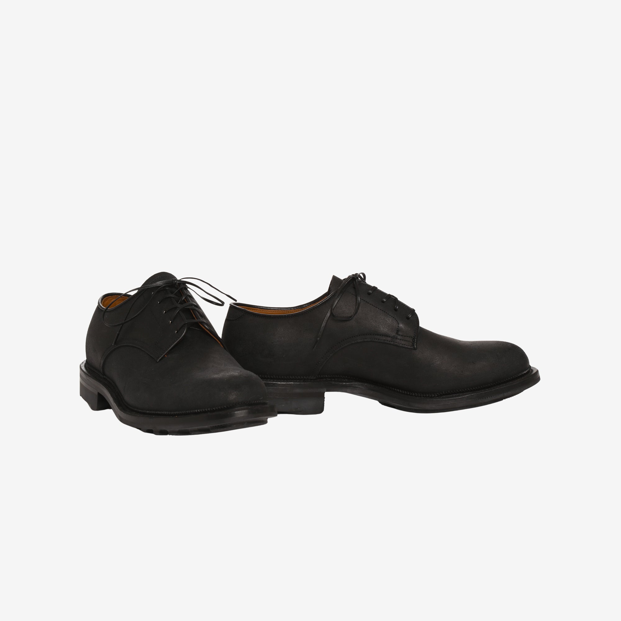 Rockland Blucher - Black Wax (1940 Last)