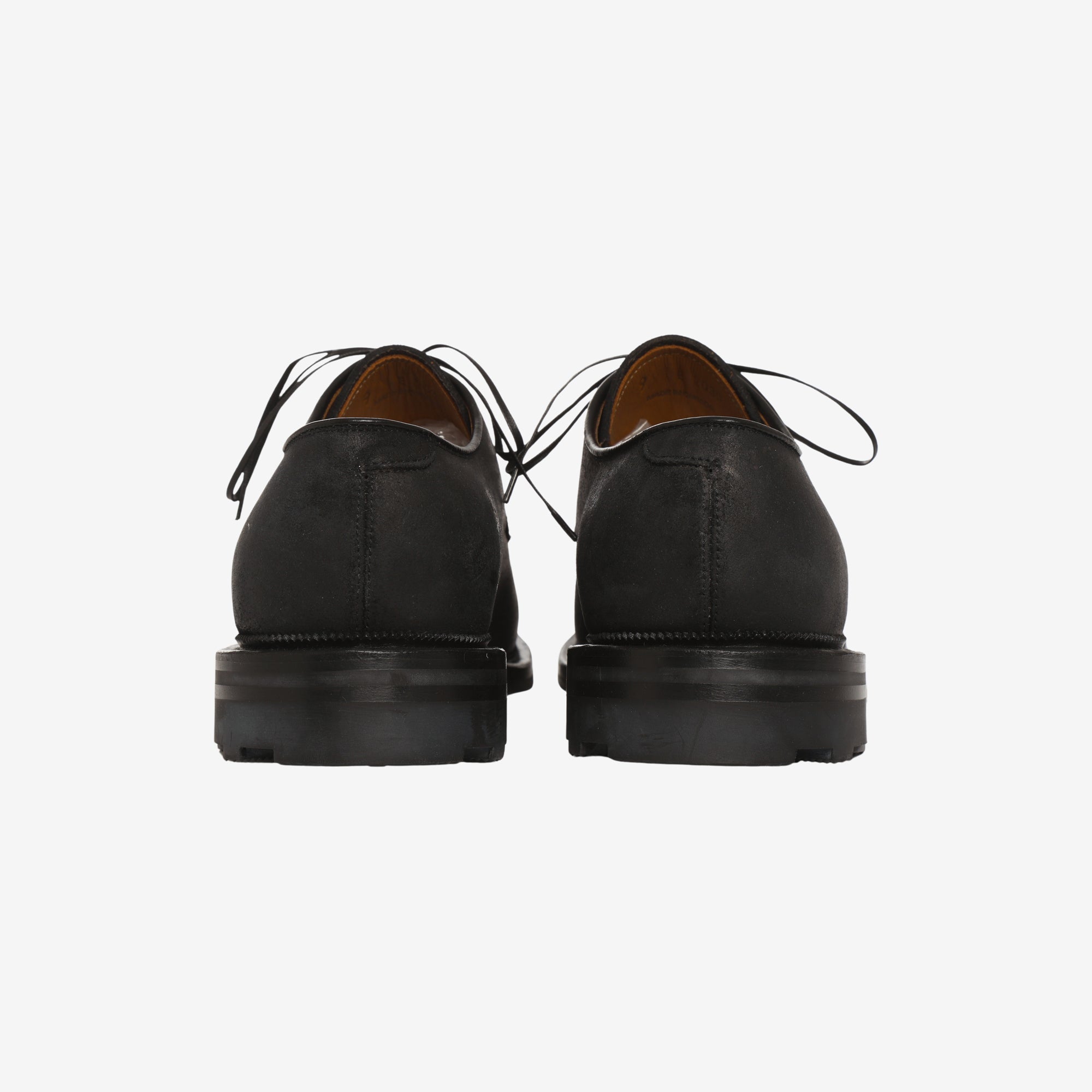 Rockland Blucher - Black Wax (1940 Last)