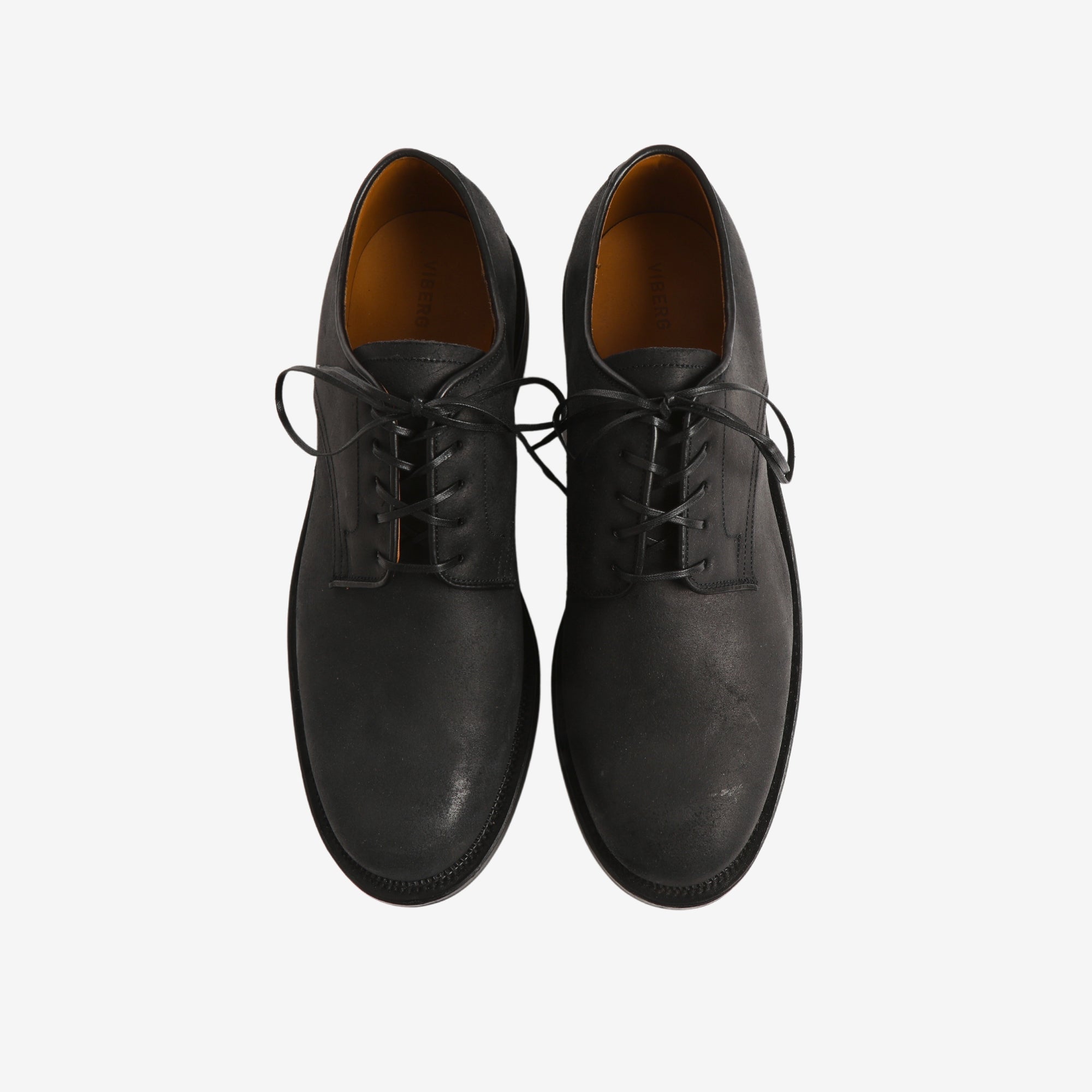 Rockland Blucher - Black Wax (1940 Last)