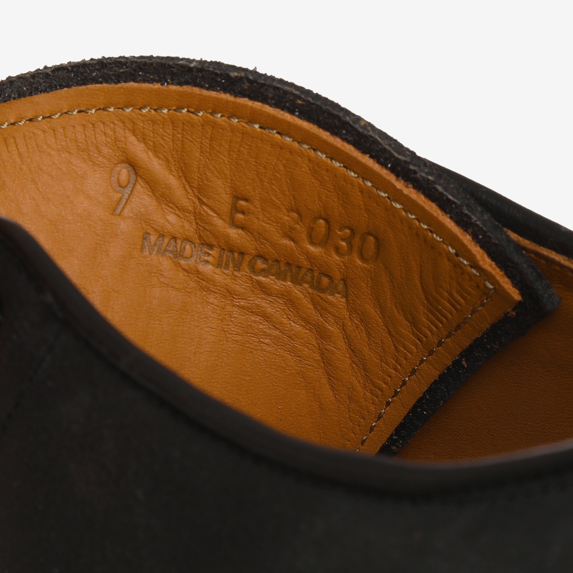 Rockland Blucher - Black Wax (1940 Last)