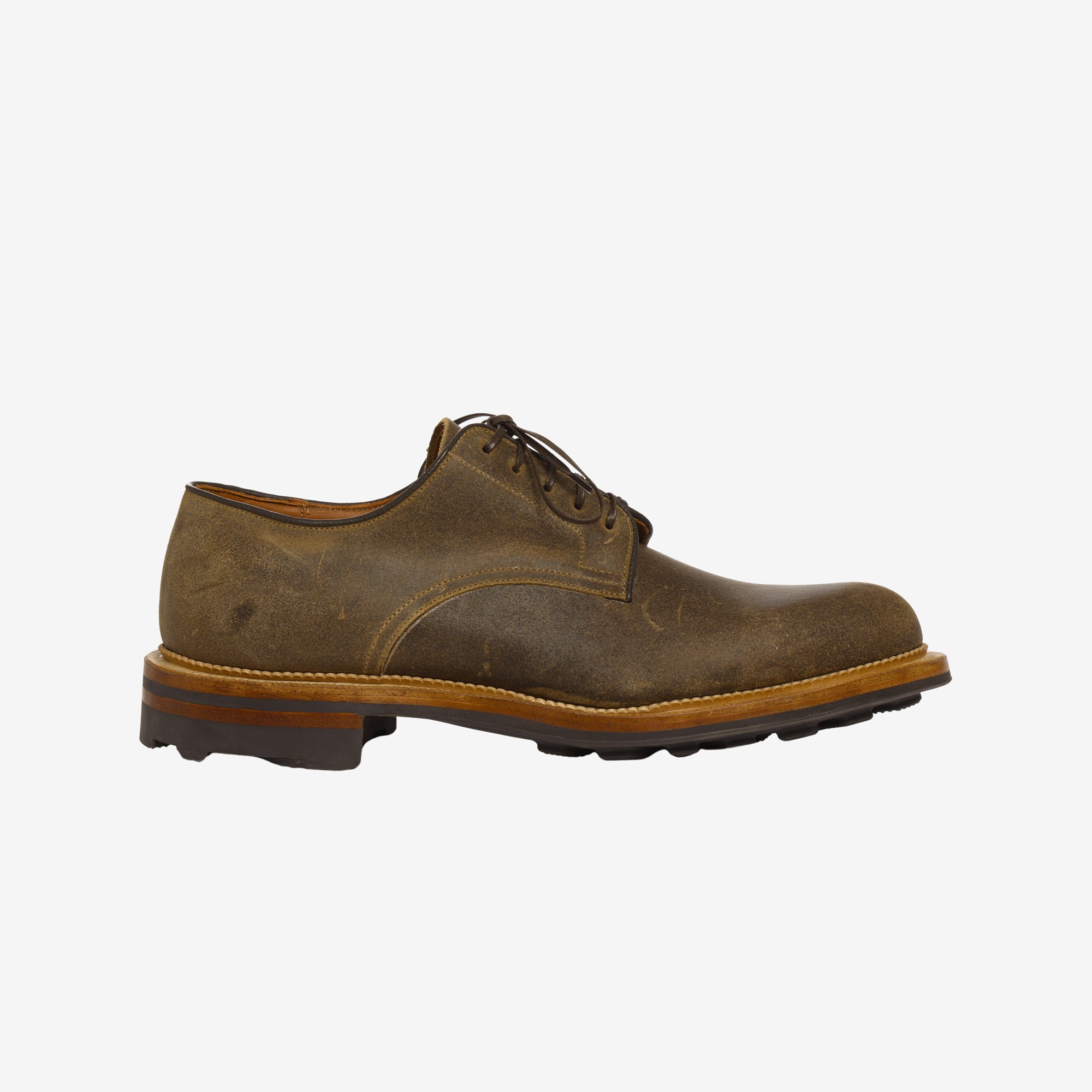 Rockland Blucher - Olive Wax (1940 Last)