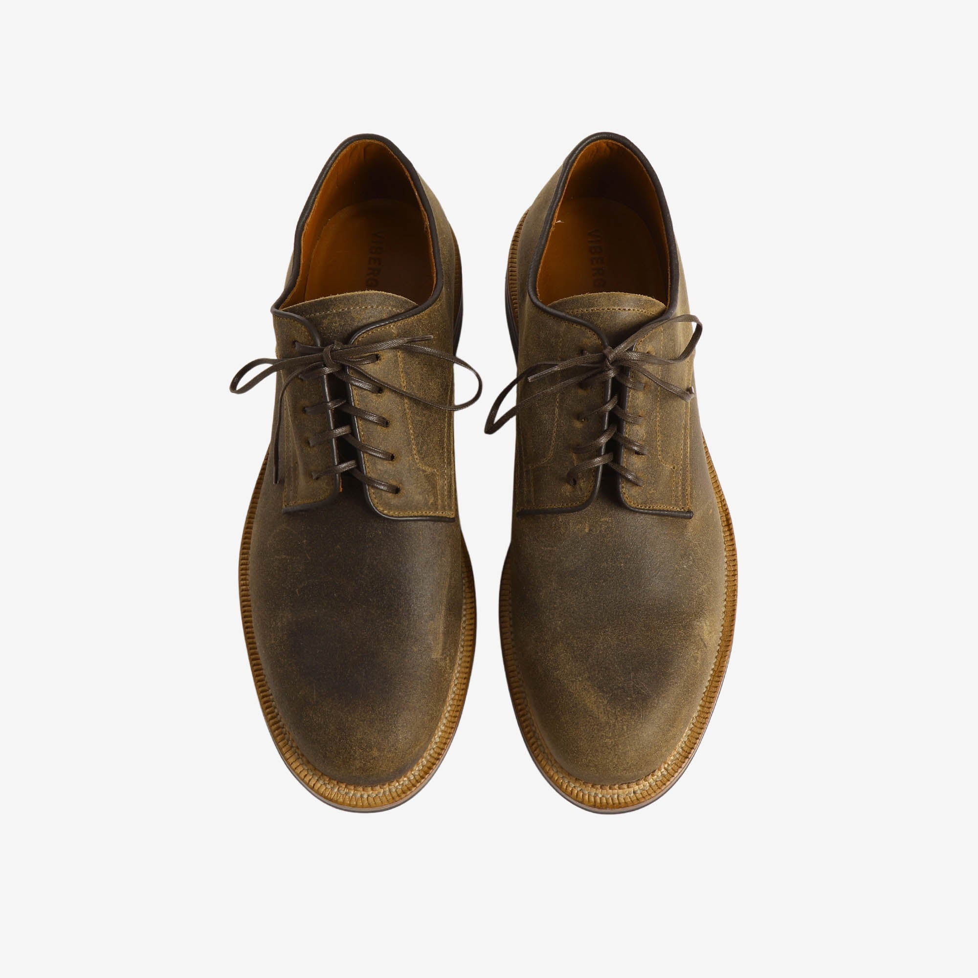Rockland Blucher - Olive Wax (1940 Last)