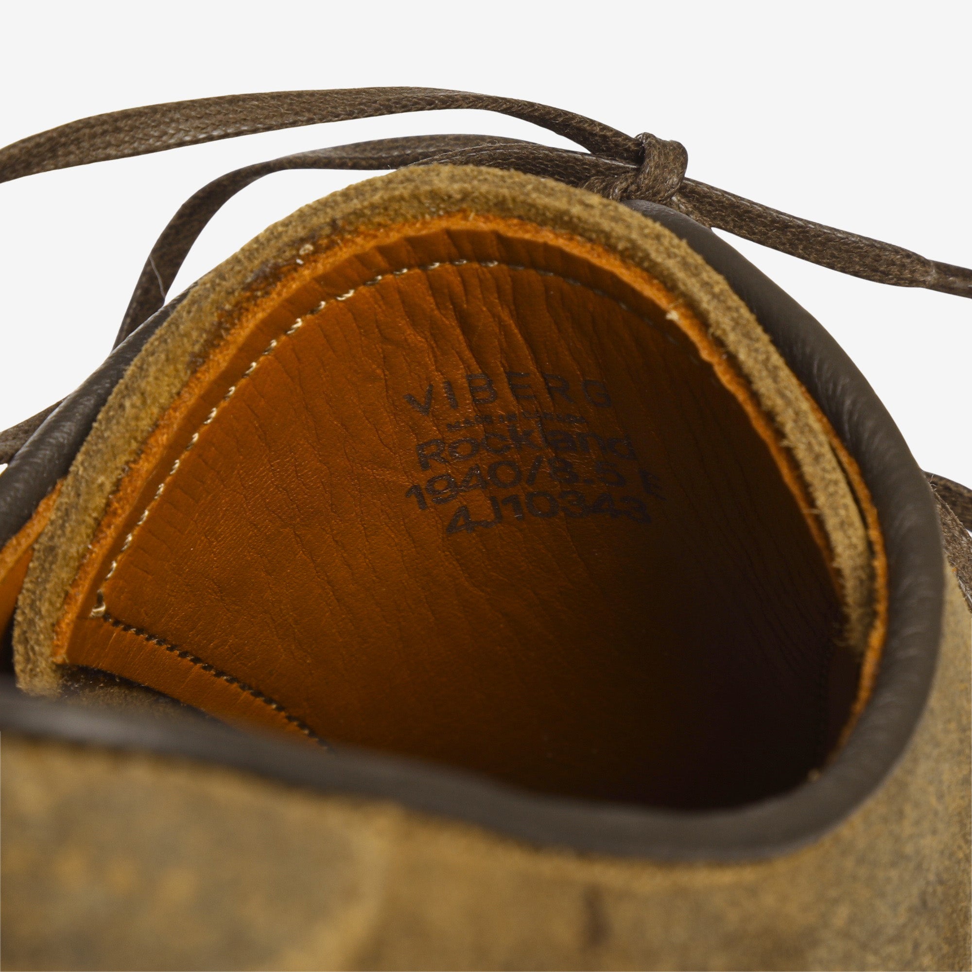 Rockland Blucher - Olive Wax (1940 Last)