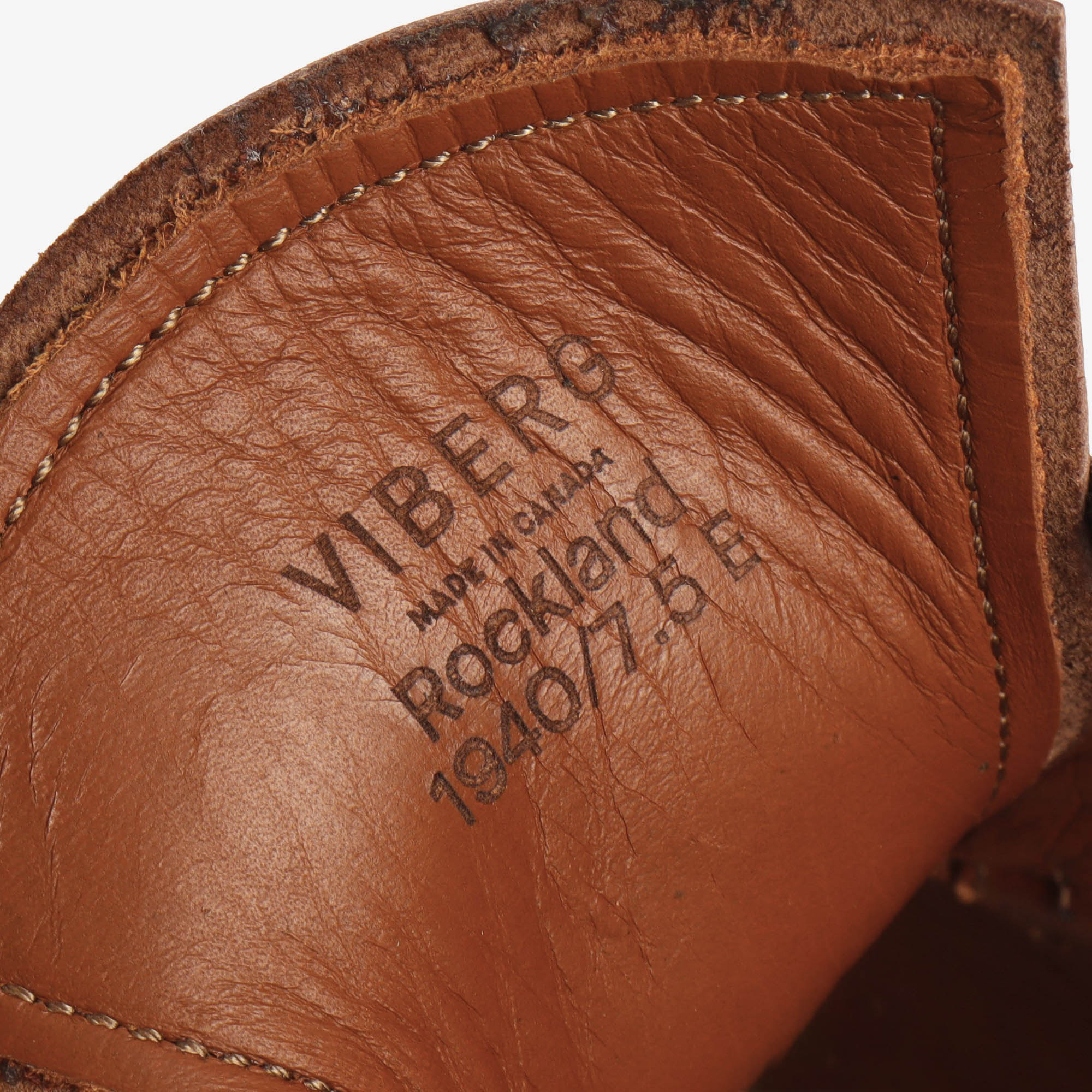 Rockland Blucher - Big Sole Burgundy (1940 Last)