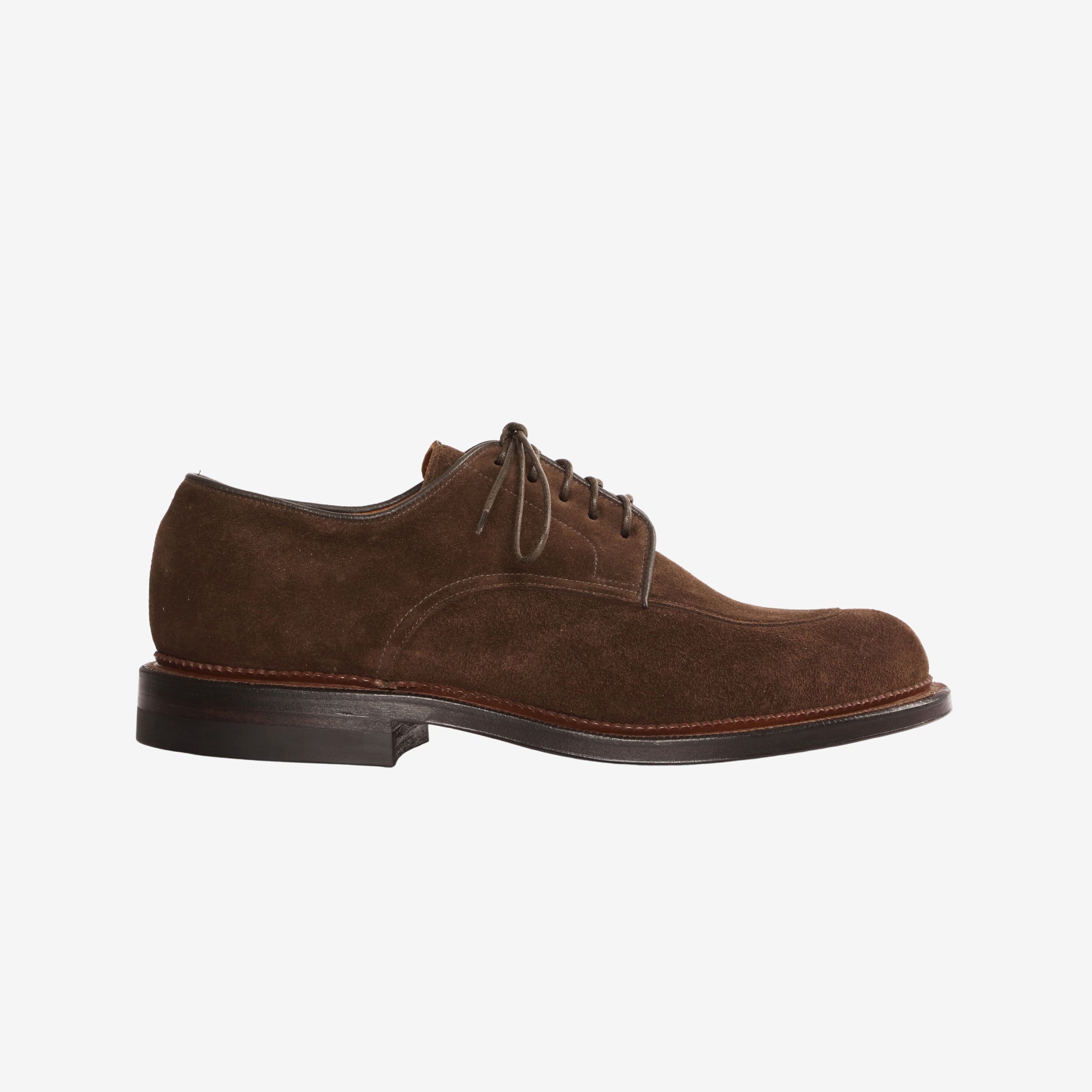 Savoy Derby - Dark Brown Suede (1905 Last)