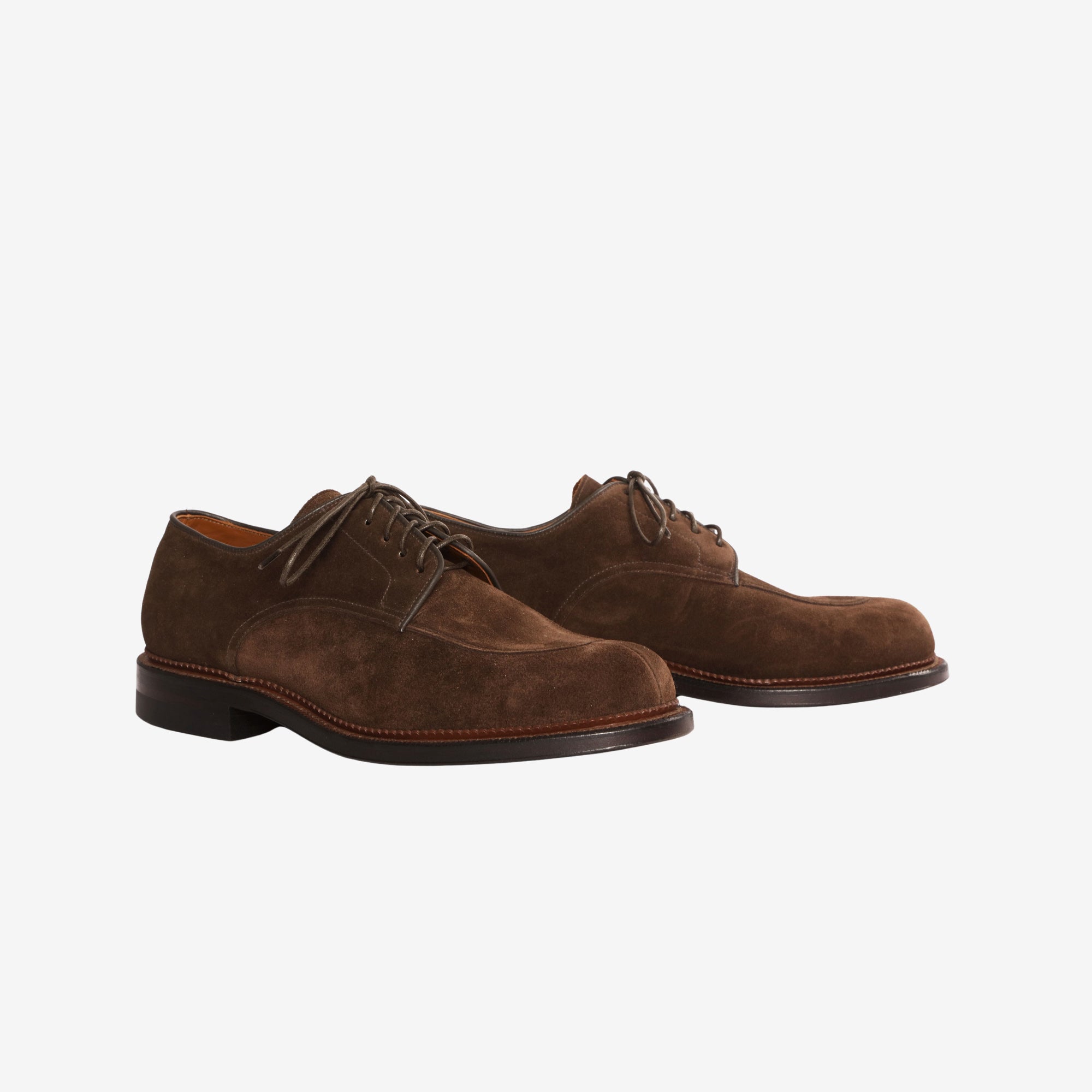 Savoy Derby - Dark Brown Suede (1905 Last)