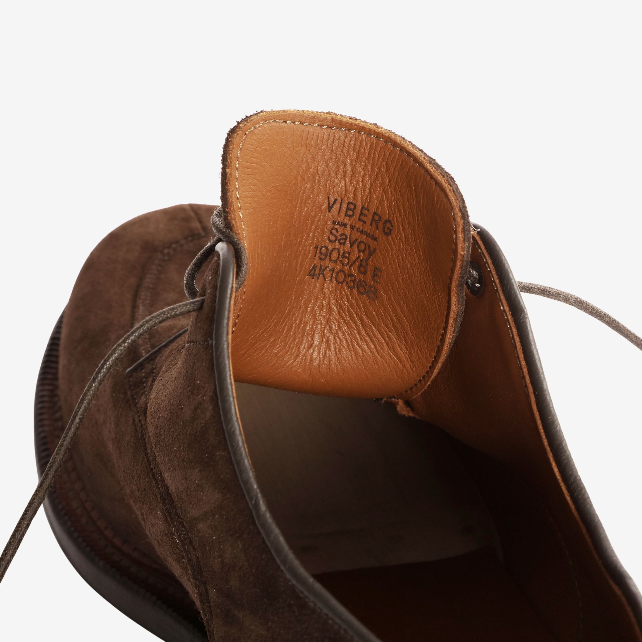 Savoy Derby - Dark Brown Suede (1905 Last)