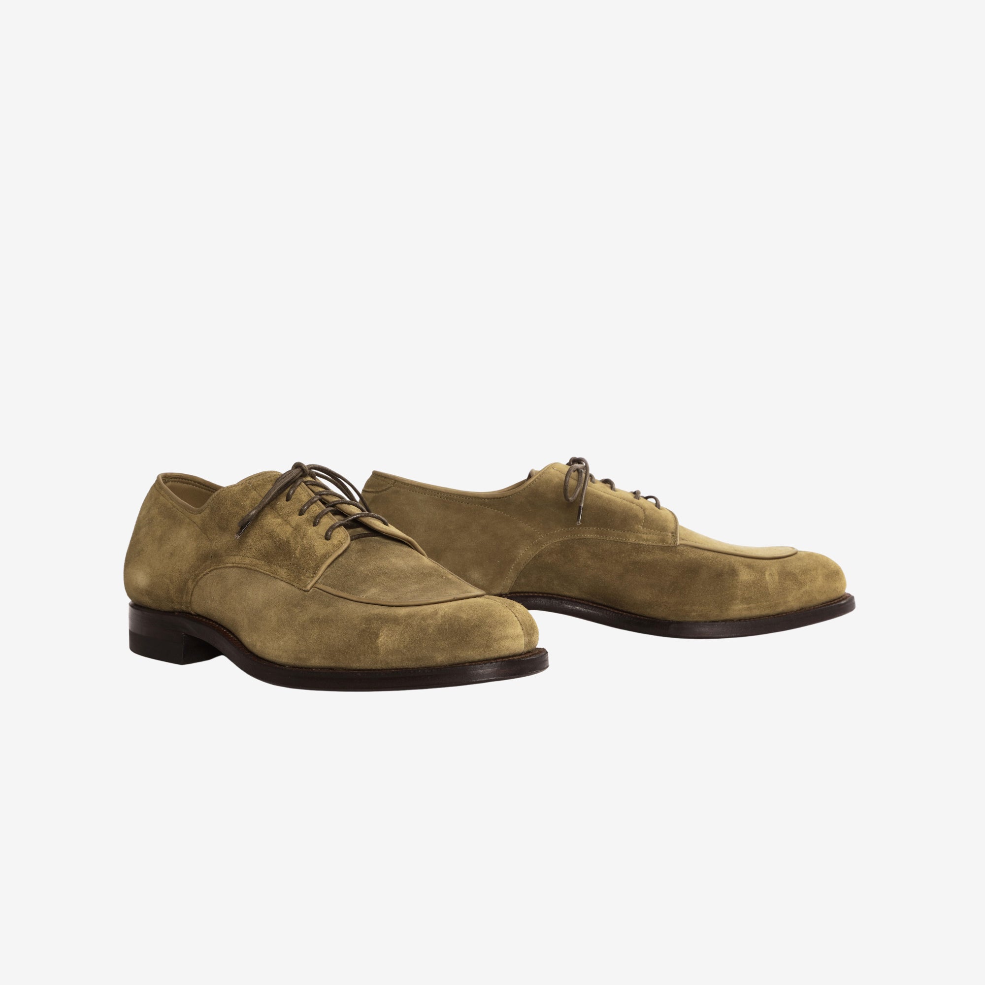 Savoy Derby - Green Suede (1905 Last)