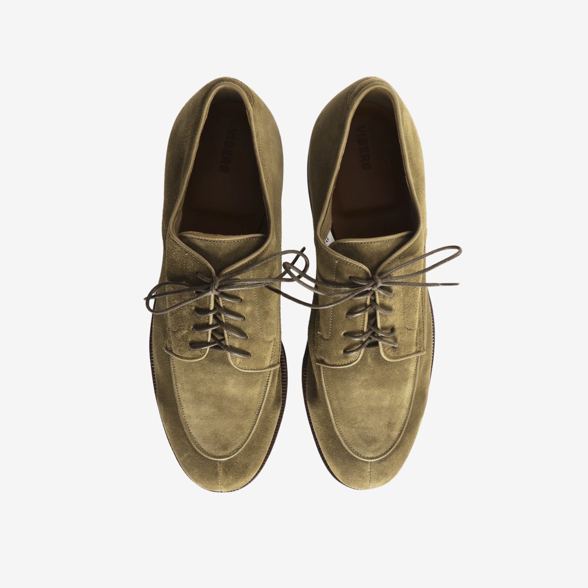 Savoy Derby - Green Suede (1905 Last)