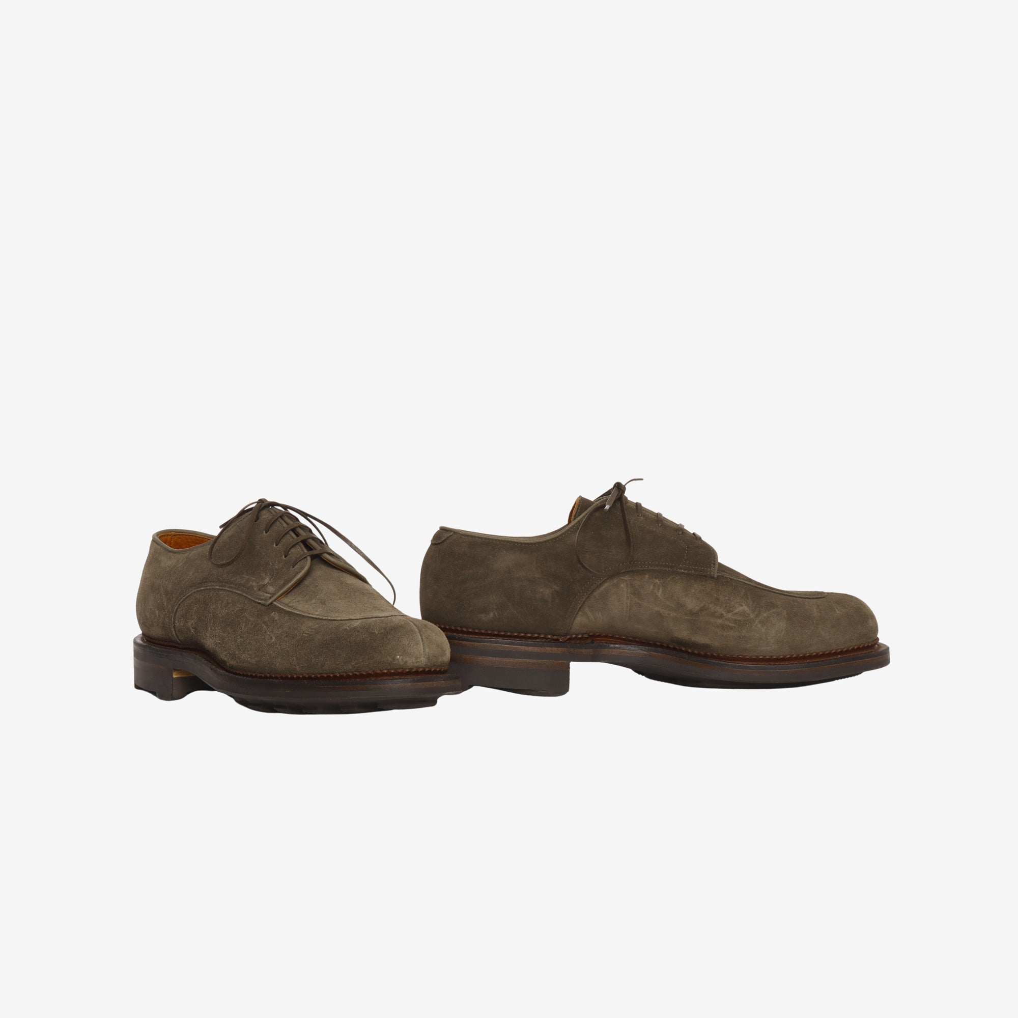 Savoy Derby - Grey Suede (1905 Last)