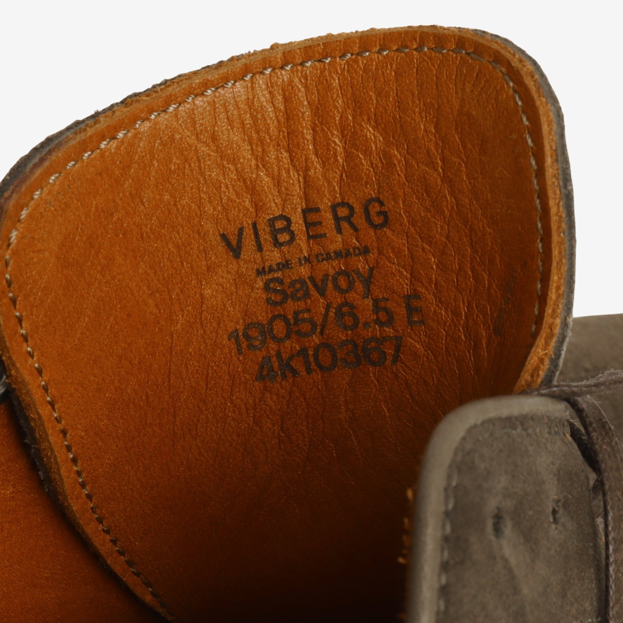 Savoy Derby - Grey Suede (1905 Last)