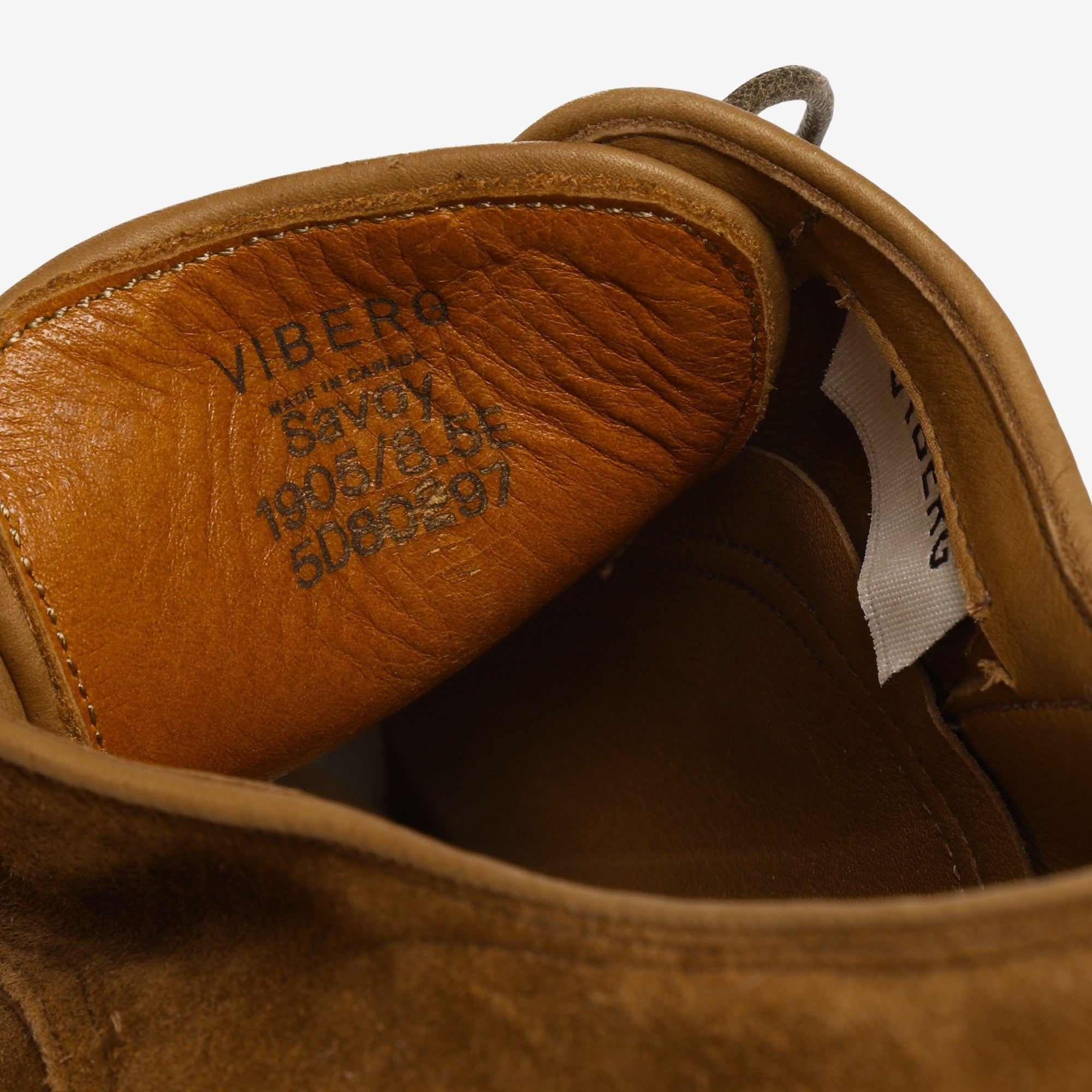 Savoy Derby - Brown Suede (1905 Last)