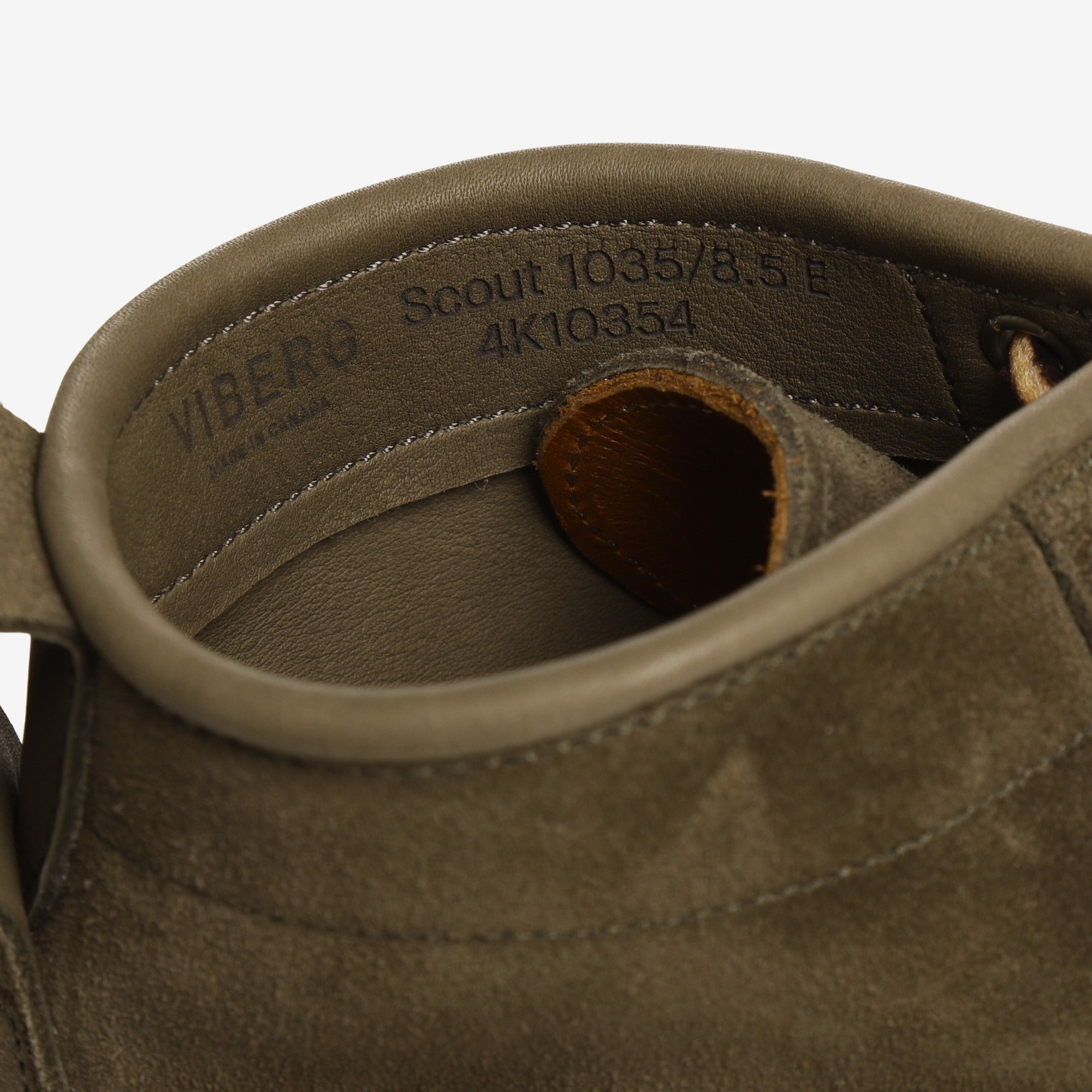 Scout Boot - Dark Grey Suede (1035 Last)