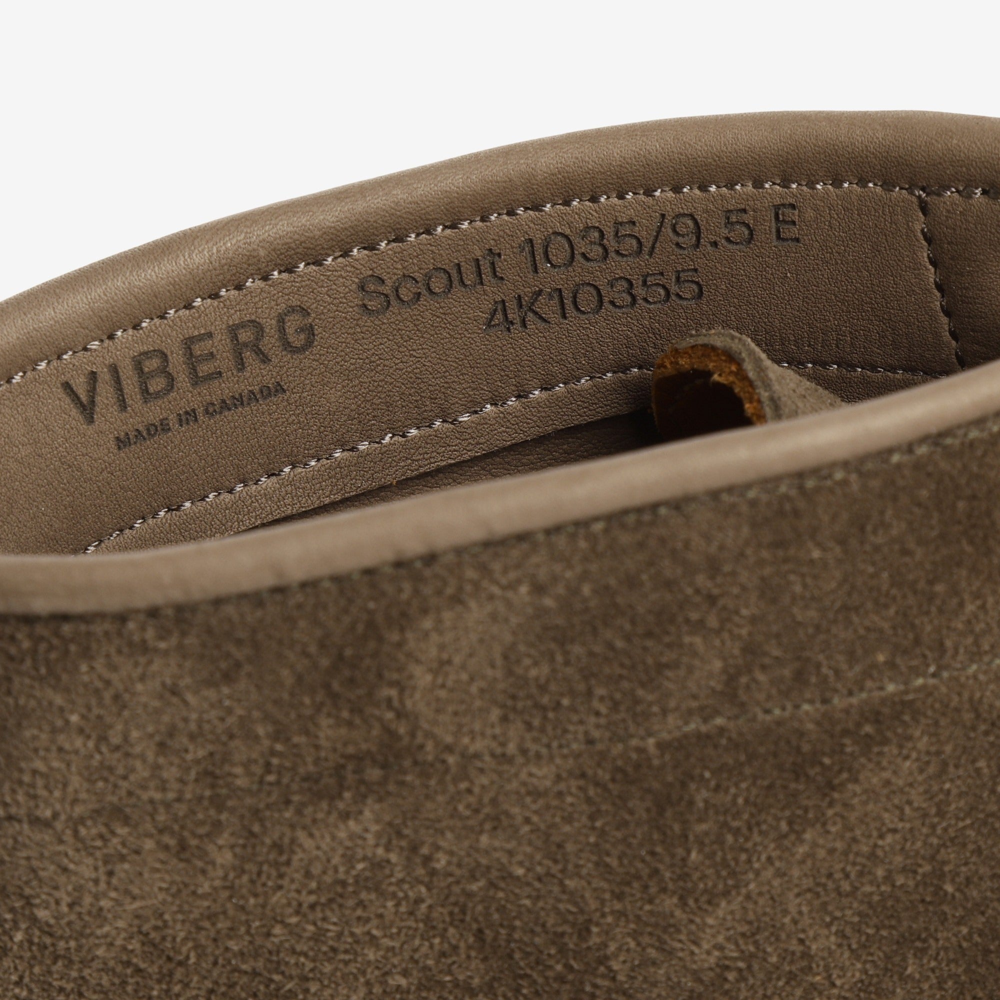 Scout Boot - Grey Suede (1035 Last)