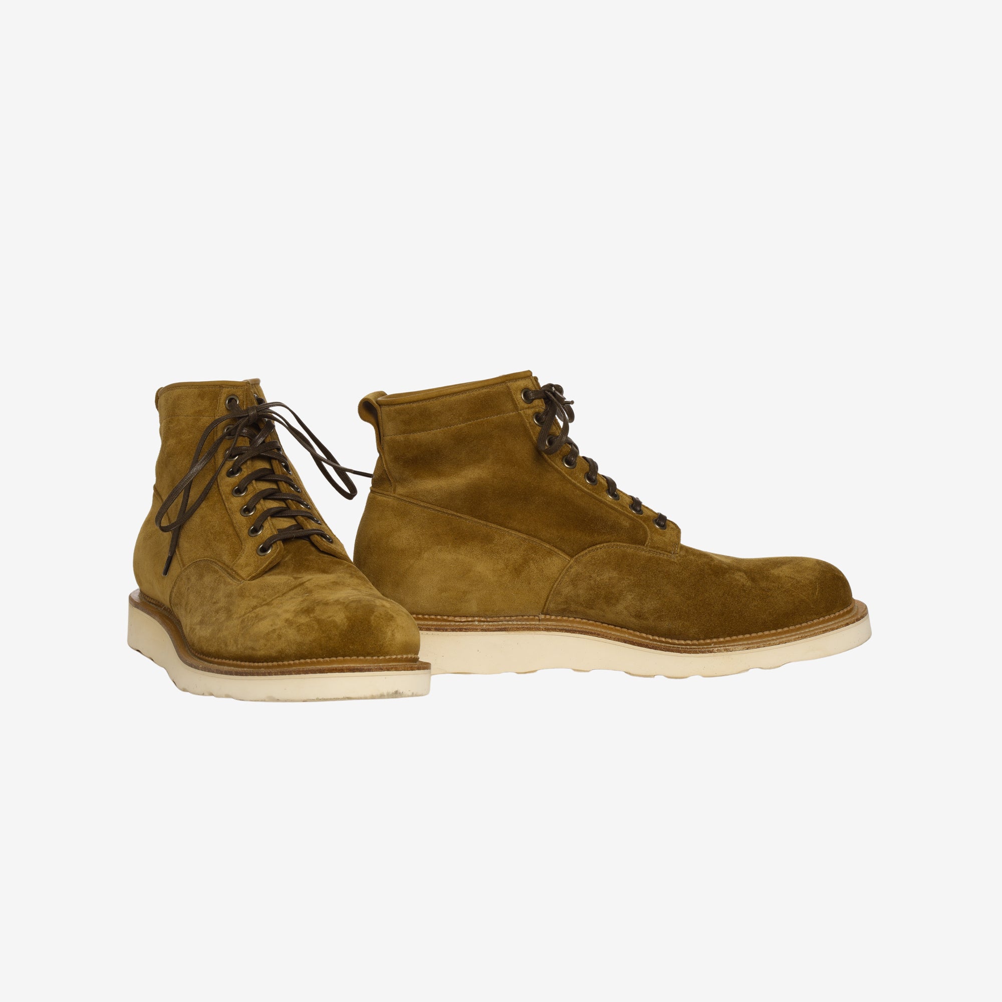 Scout Boots - Mustard Suede (1035 Last)