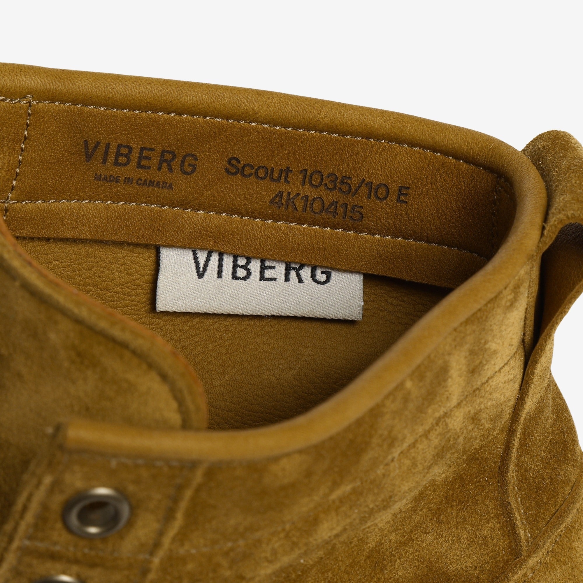 Scout Boots - Mustard Suede (1035 Last)