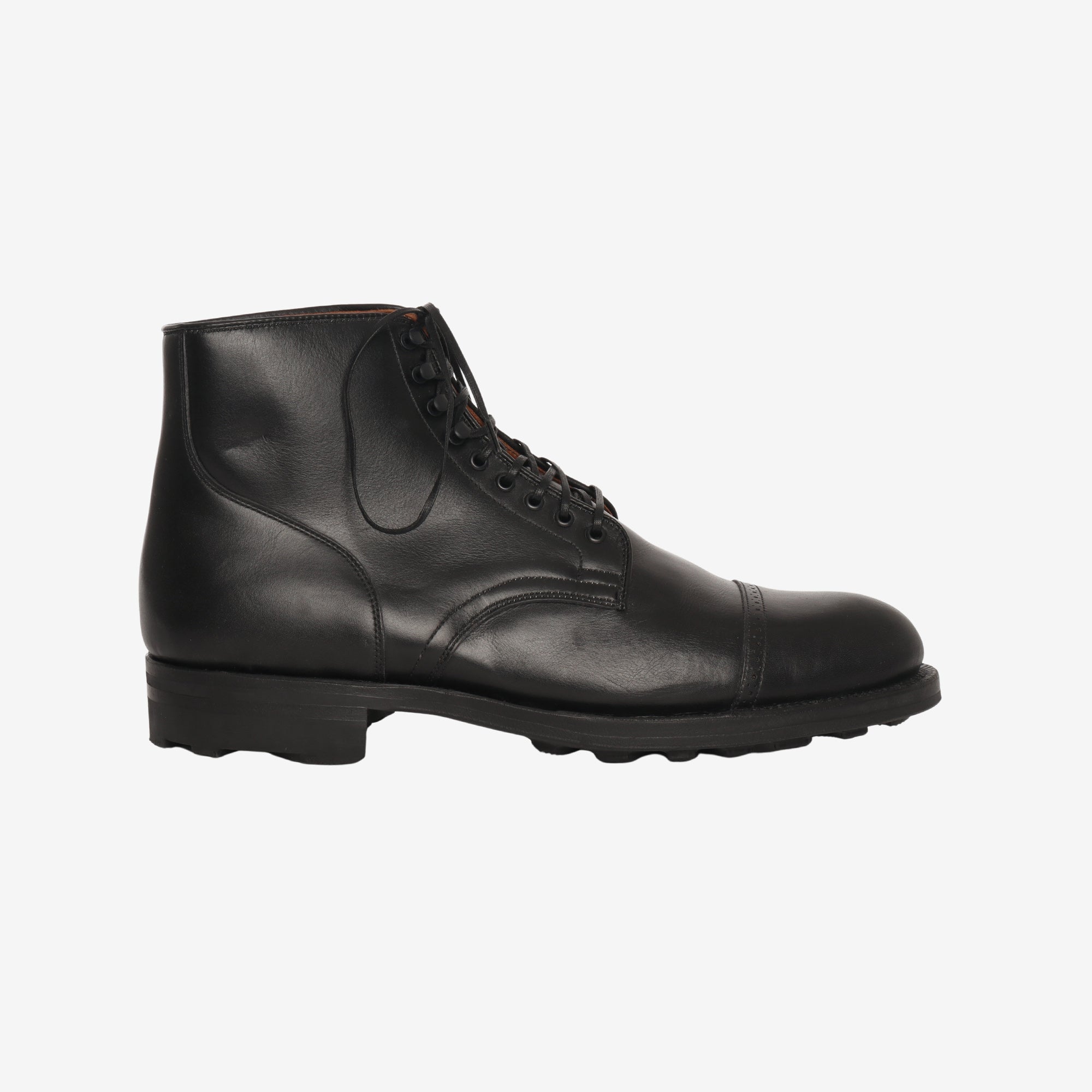 Service Brogue Boot - Black (2030 Last)