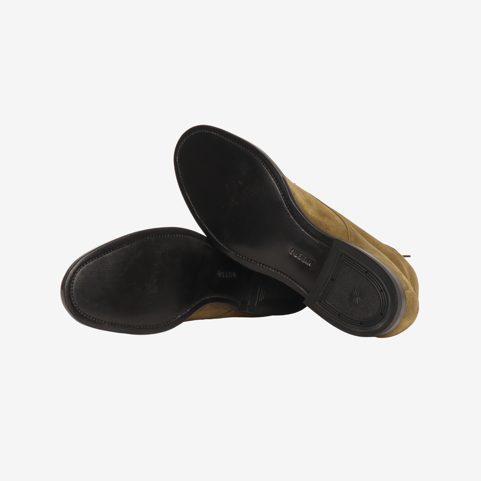 Navvy Brogue Boot - Green Suede (1940 Last)