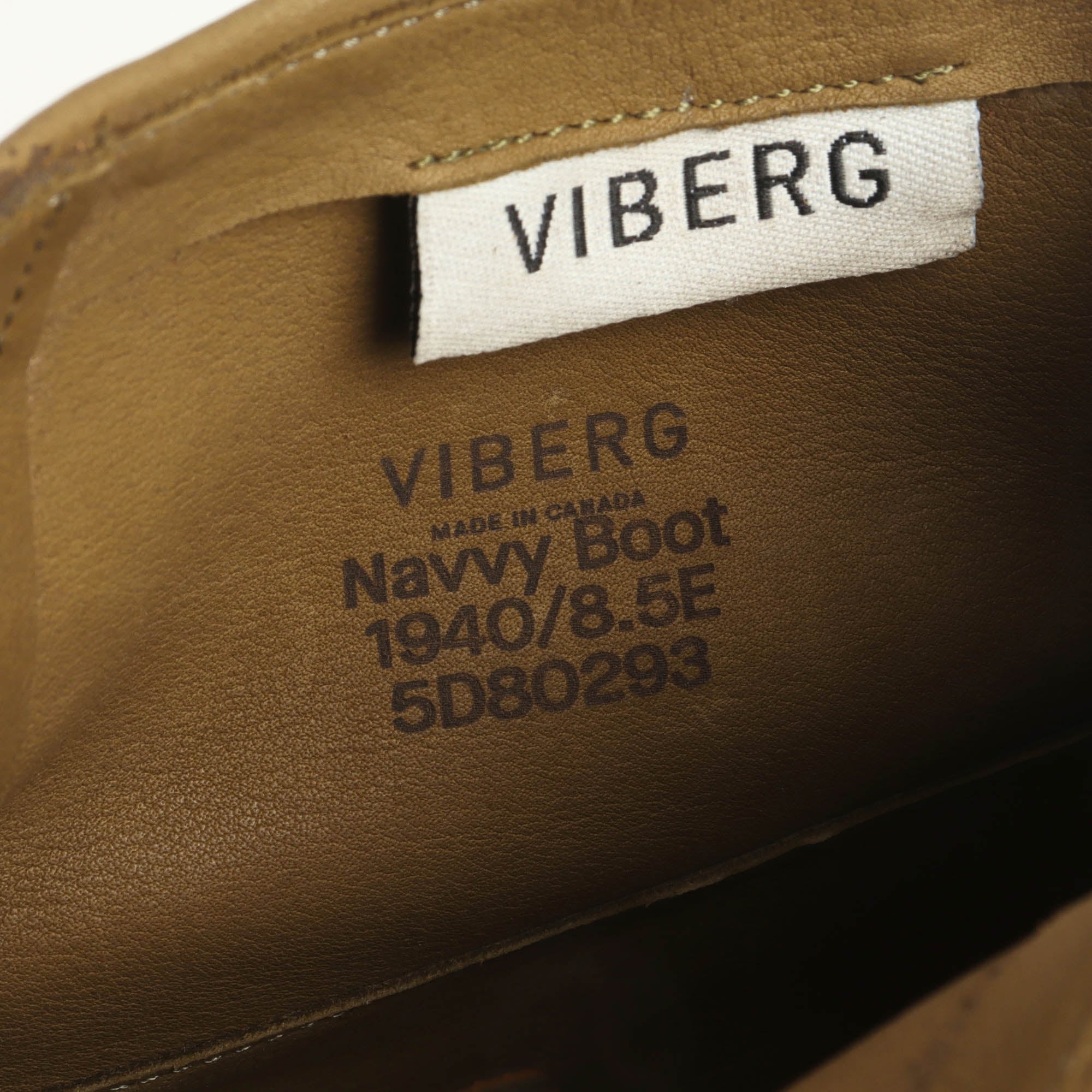 Navvy Brogue Boot - Green Suede (1940 Last)