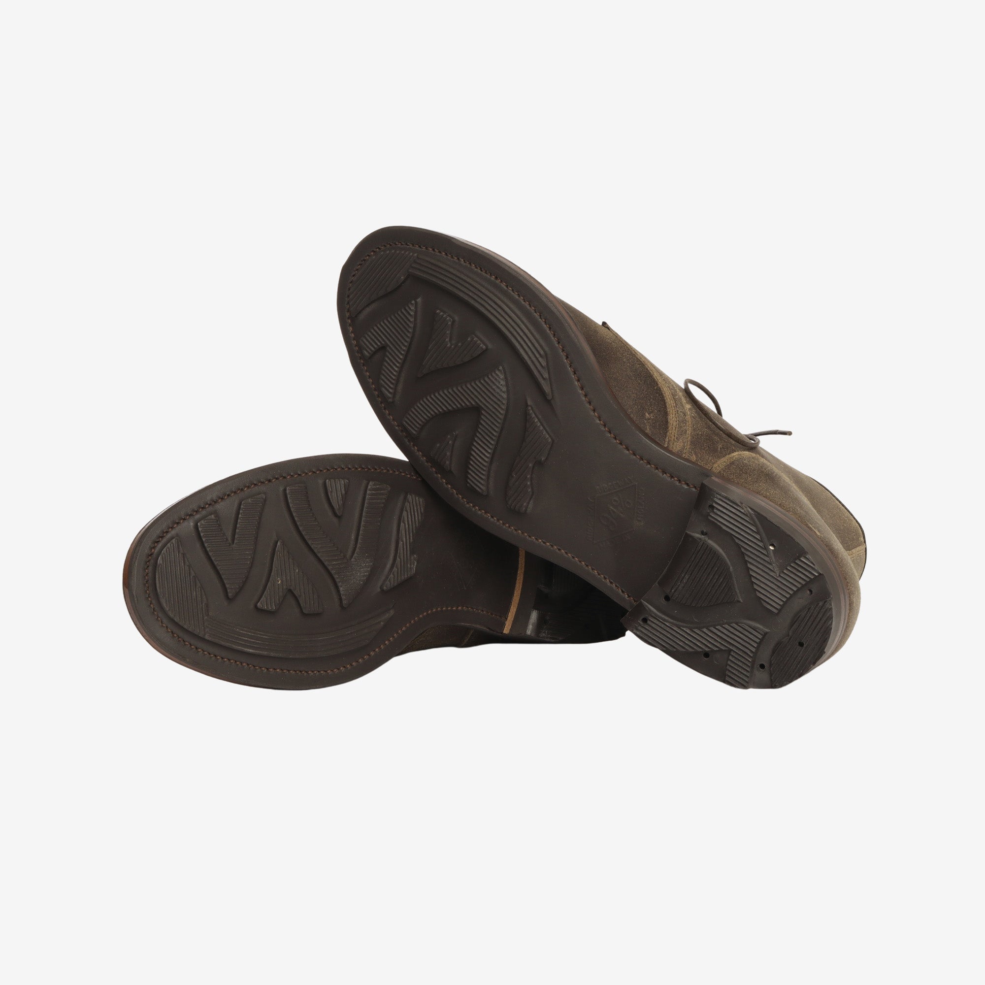 Service Brogue Boot - Grey Wax (2030 Last)