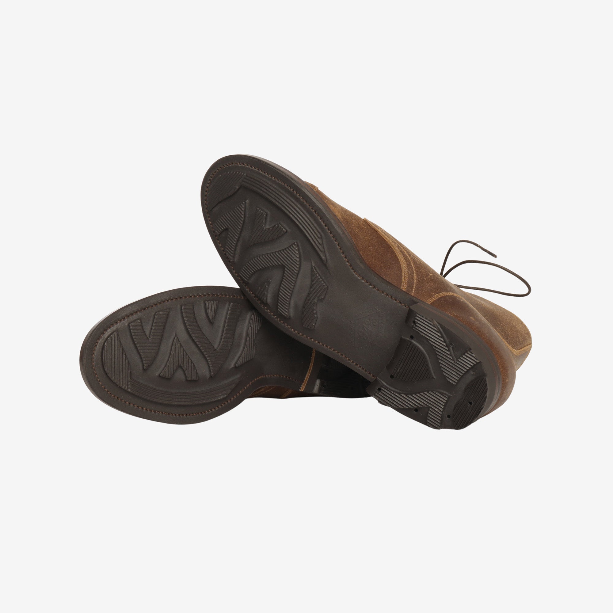 Service Brogue Boot - Tan Wax (2030 Last) (Worn)