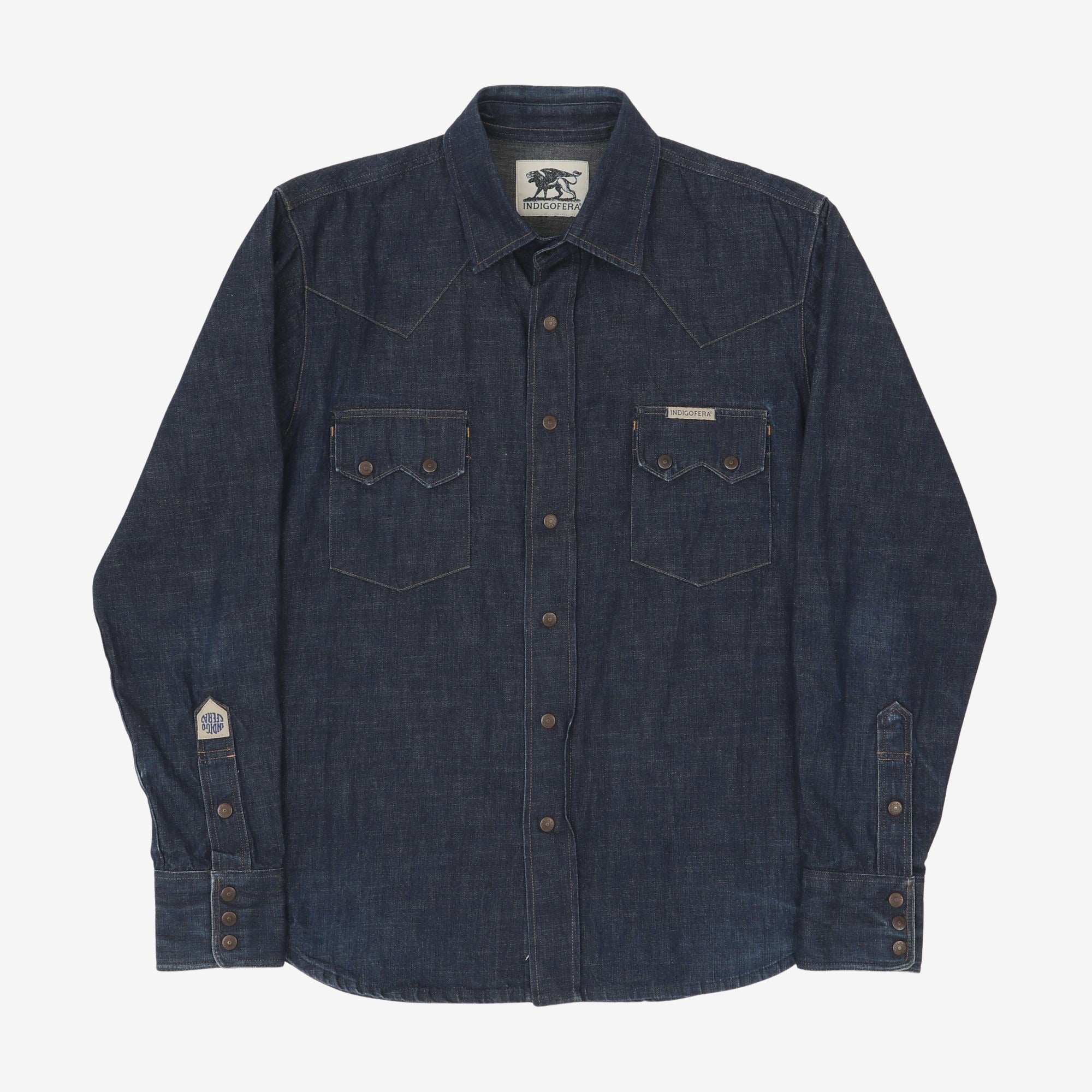 Sawtooth Western Denim Shirt