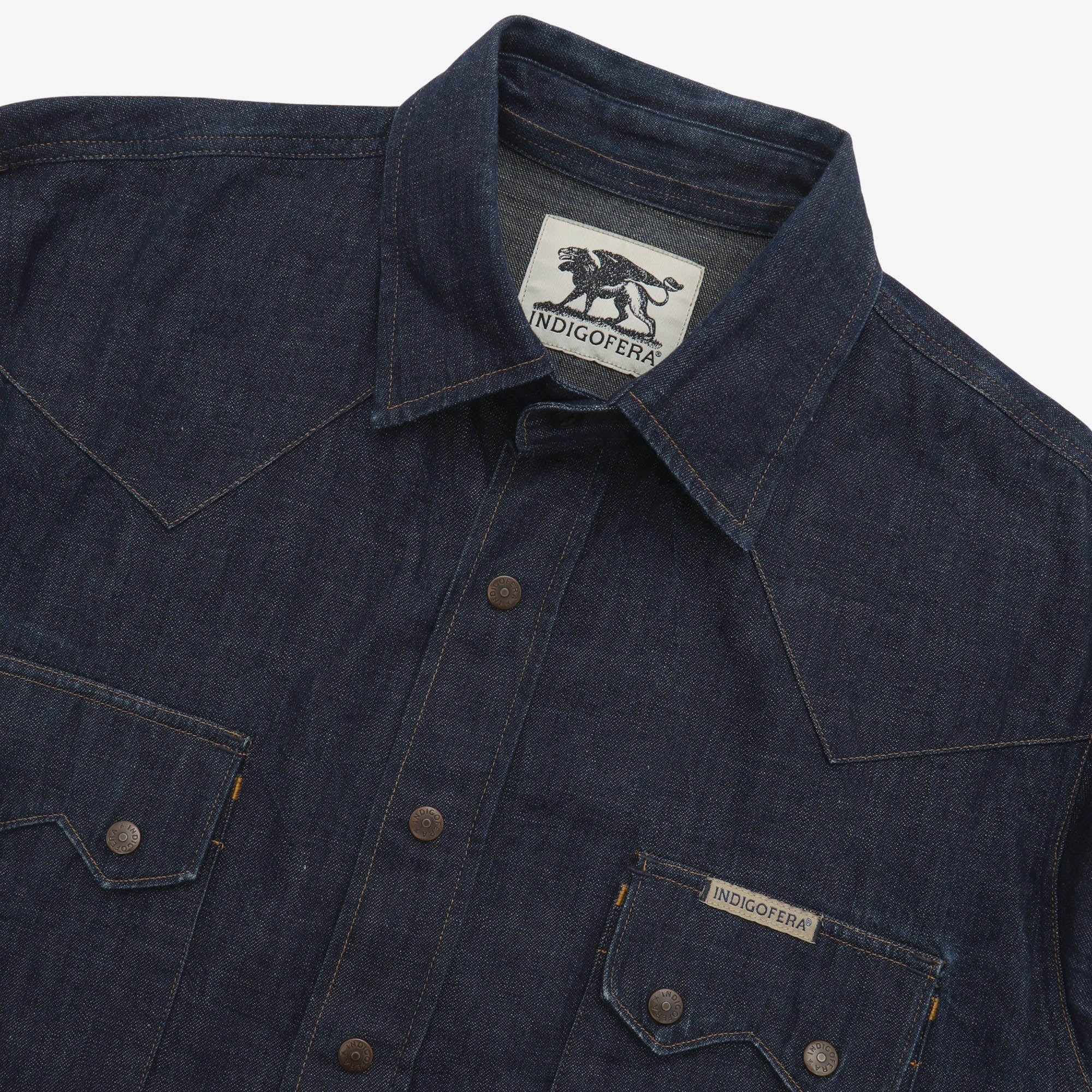 Sawtooth Western Denim Shirt