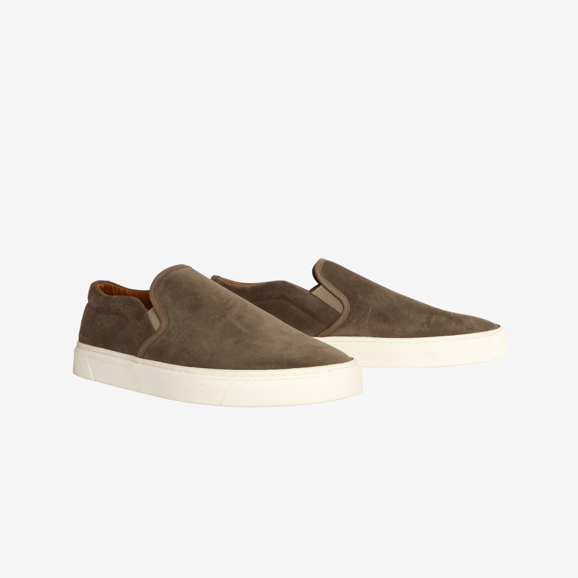 Slip On Shoe - Brown Suede (1005 Last)