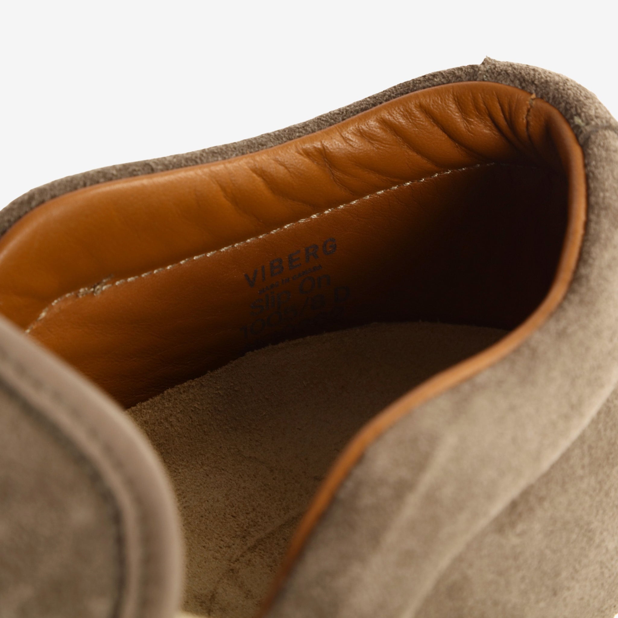 Slip On Shoe - Brown Suede (1005 Last)