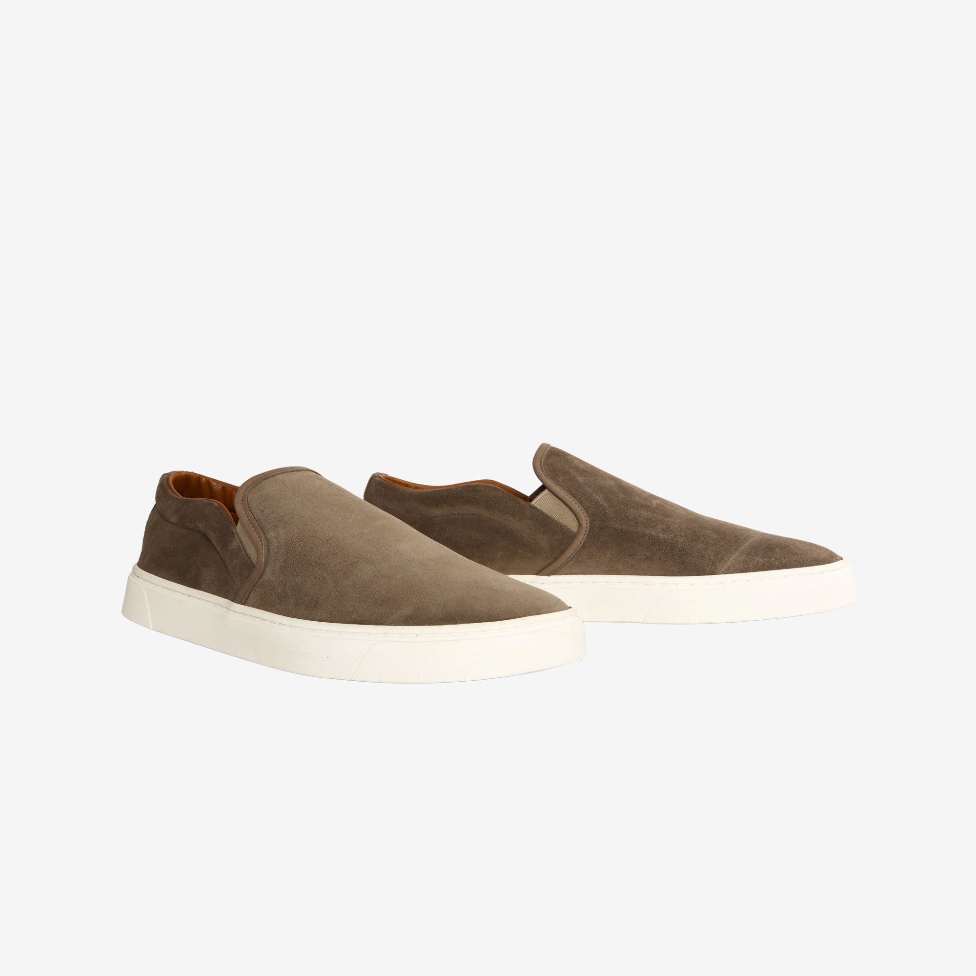 Slip On Shoe - Brown Suede (1005 Last)