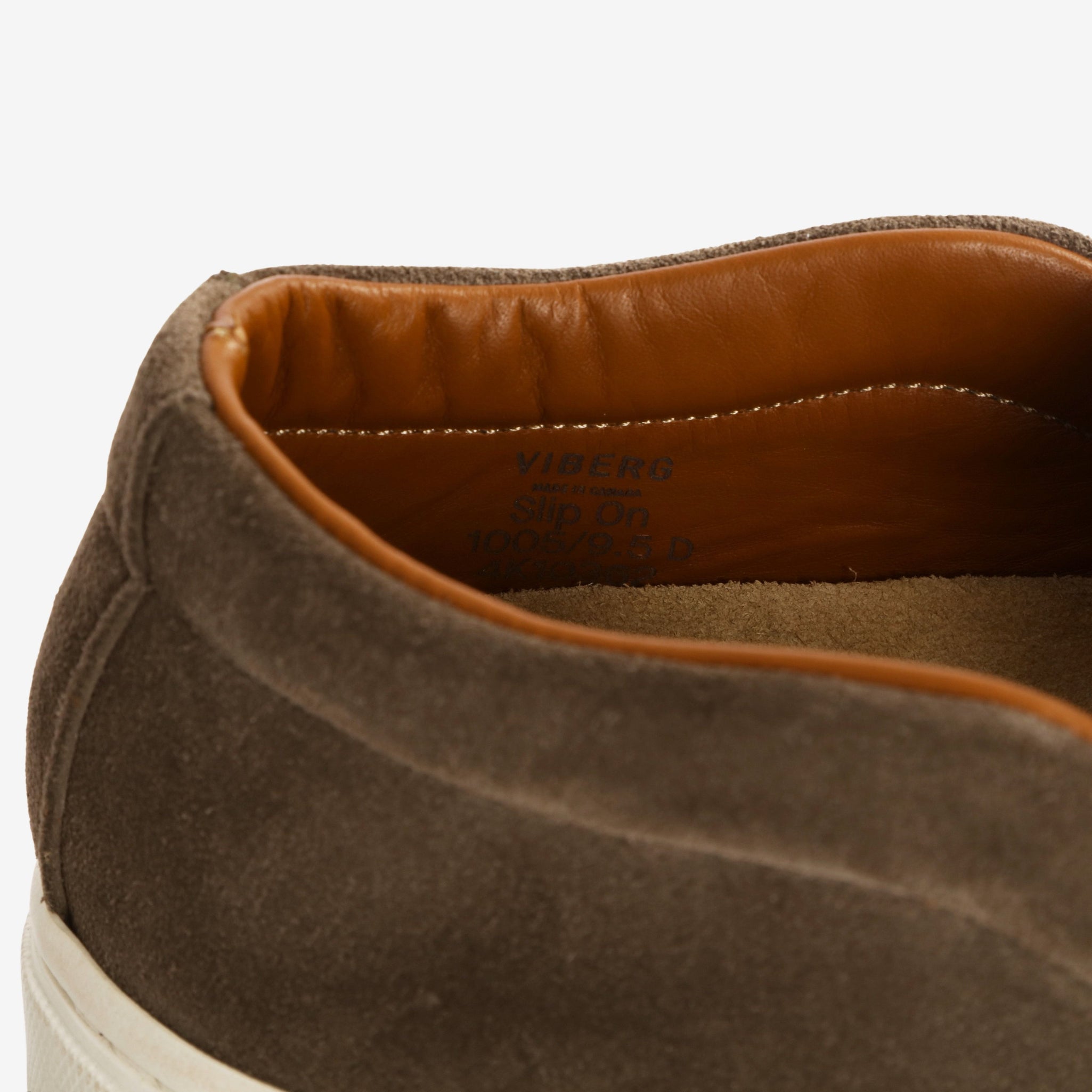 Slip On Shoe - Brown Suede (1005 Last)