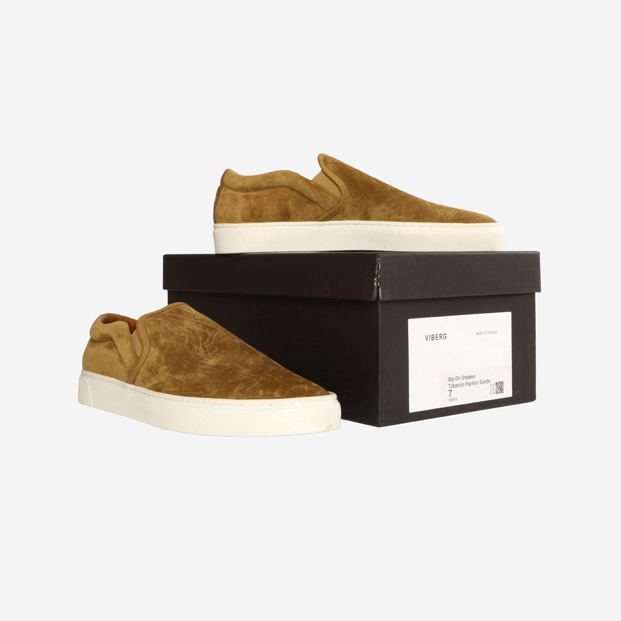 Slip On Shoe - Mustard Suede (1005 Last)