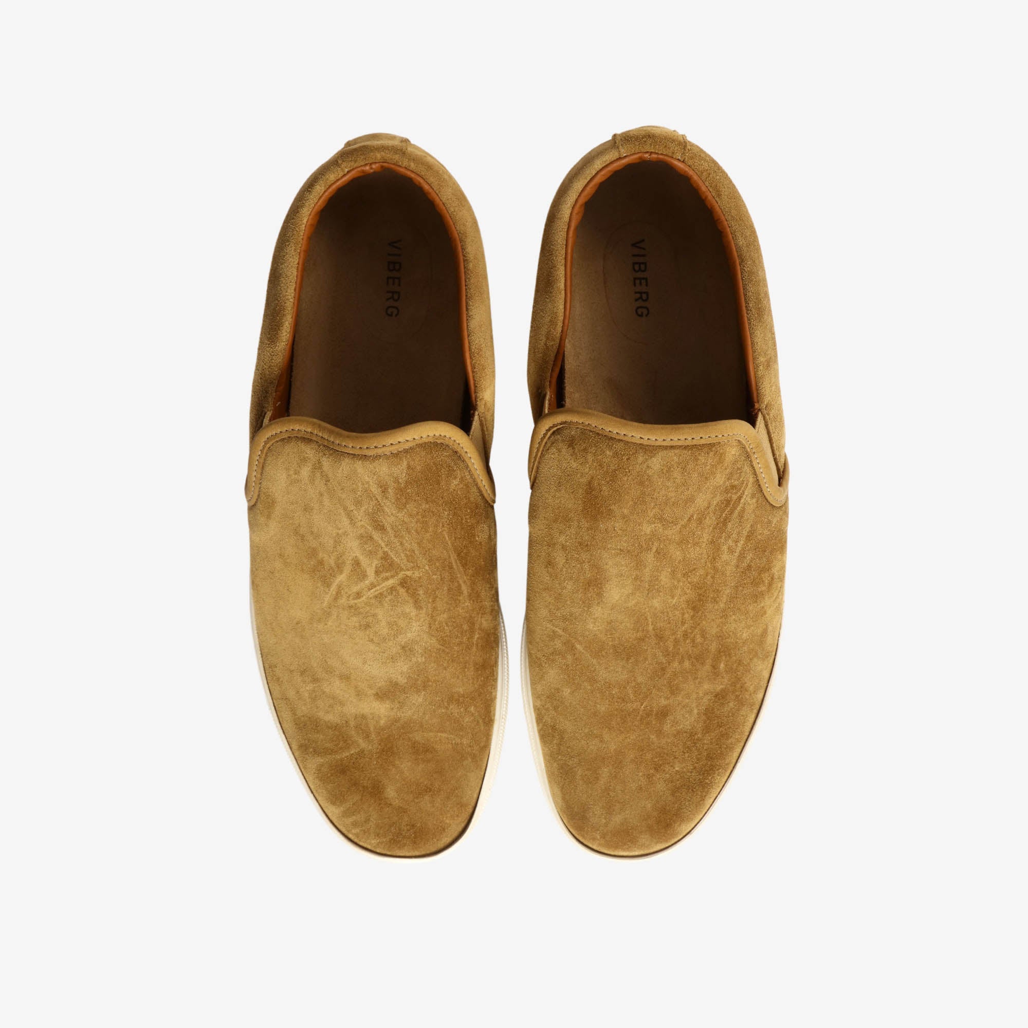 Slip On Shoe - Mustard Suede (1005 Last)