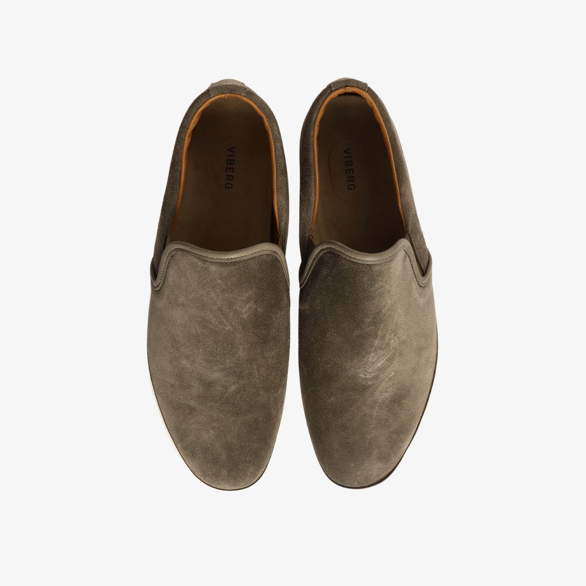 Slip On Shoe - Olive Suede (1005 Last)