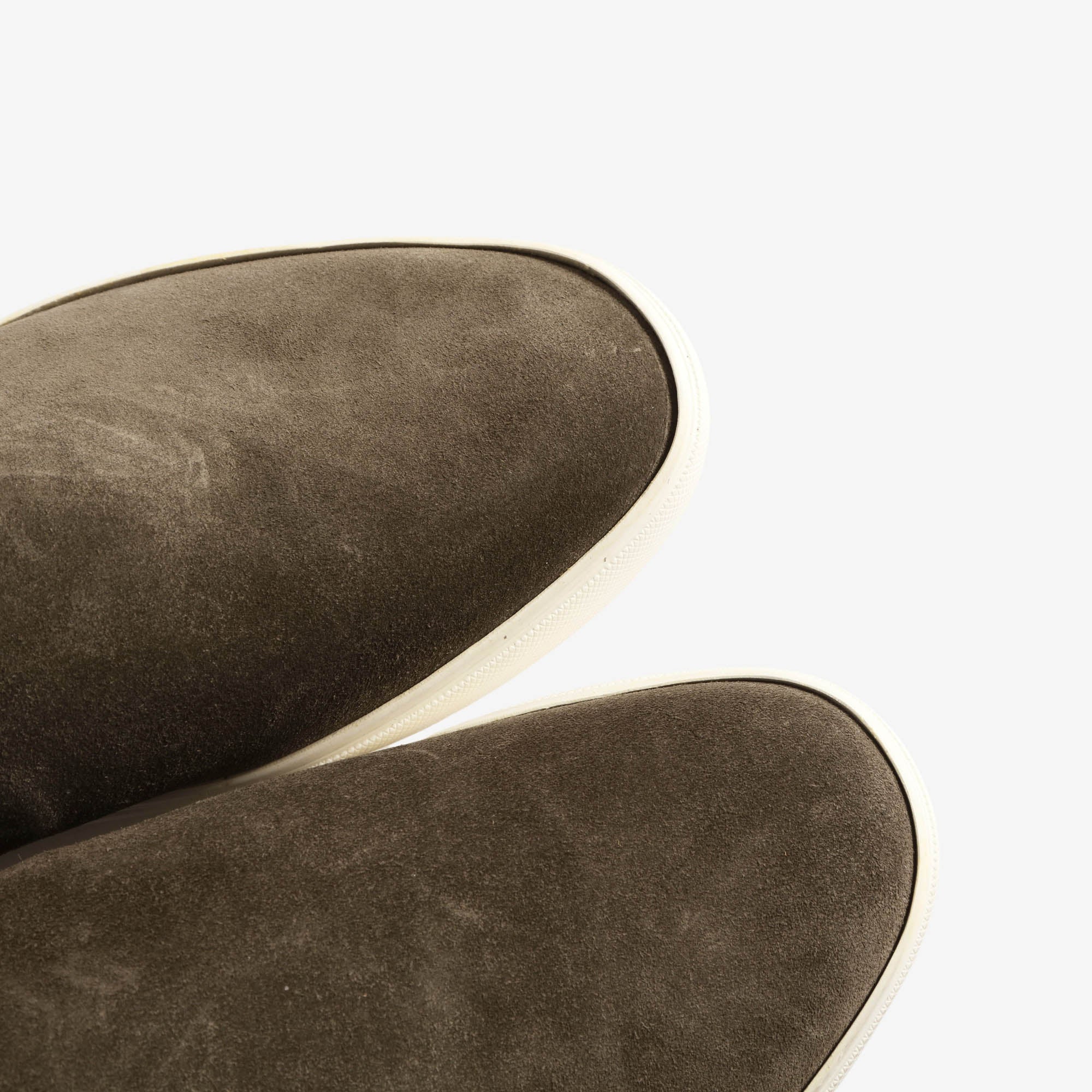 Slip On Shoe - Olive Suede (1005 Last)