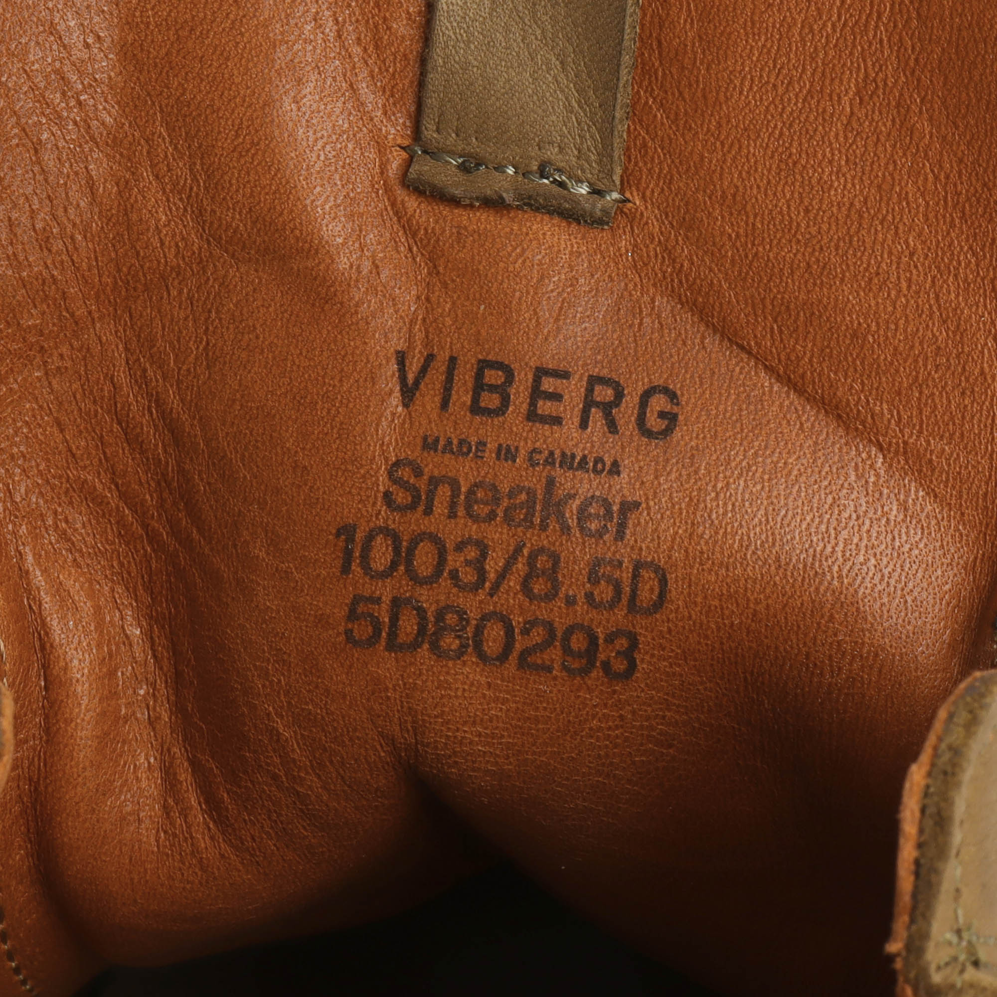 Sneaker - Green Suede (1003 Last)