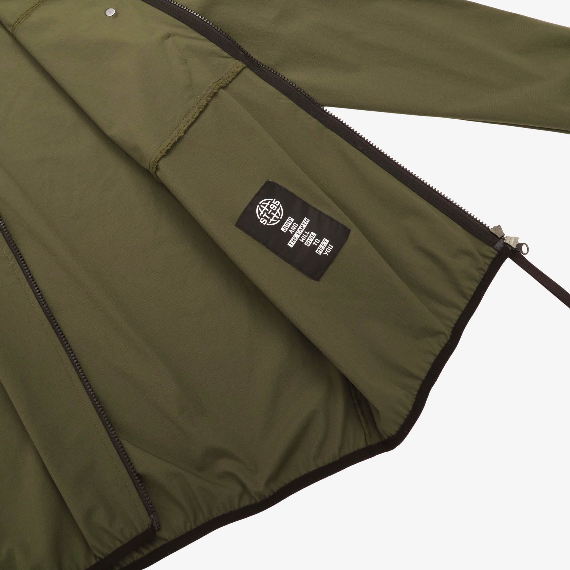 4 Way Stretch Zip Through Jacket