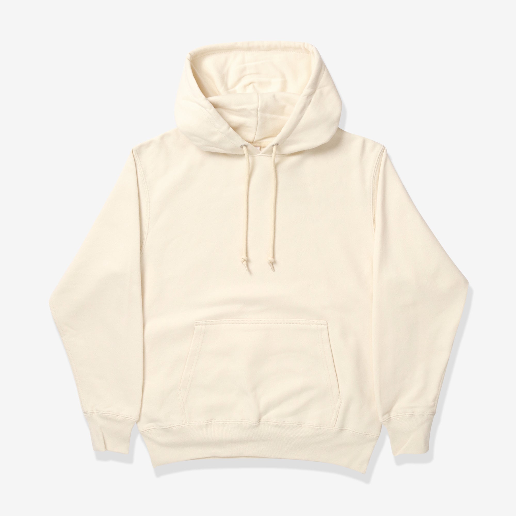 12.7oz Cotton Hoodie (Ecru)