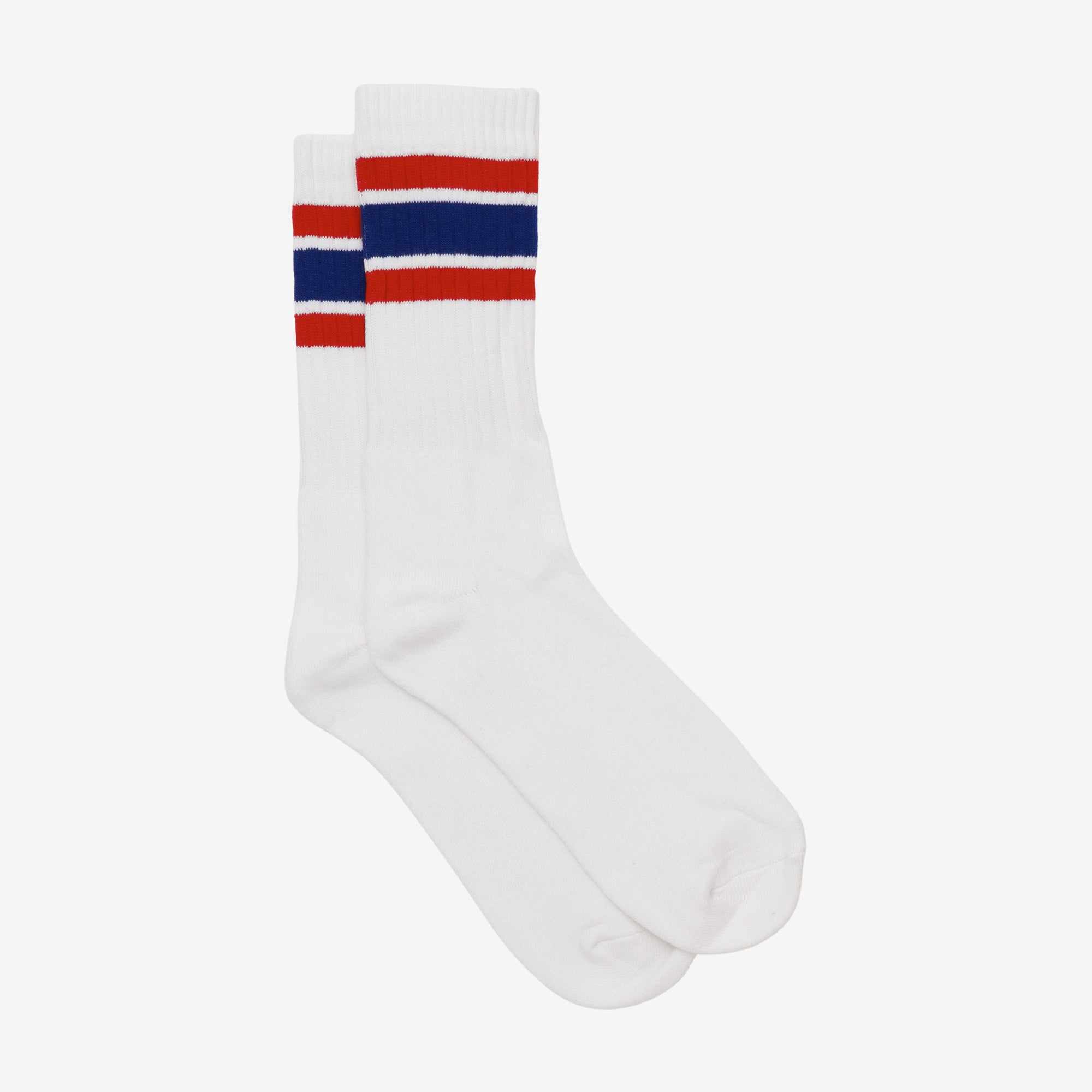 Crew Socks - Red/Blue (Size 25-29cm)